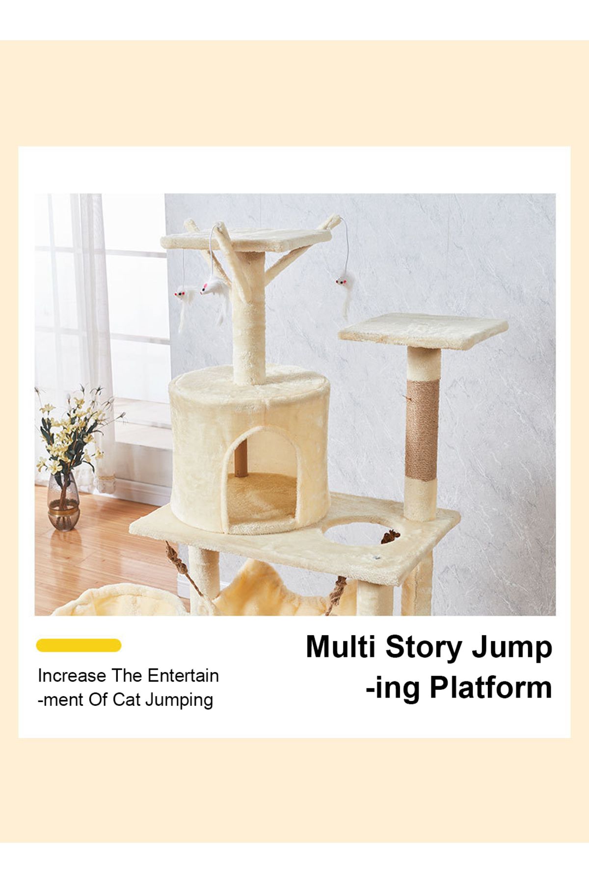 KidLe-Cat Climbing Frame Cat Climbing Frame Cat Tree 2