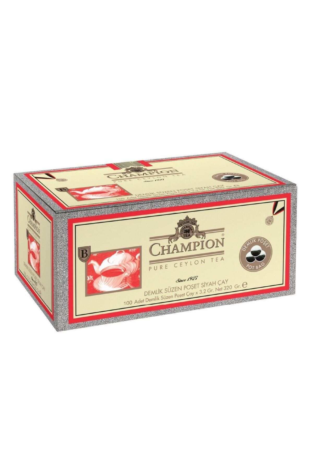 Champion Demlik Poşet 100 Lü (SEYLAN ÇAYI - CEYLON TEA)