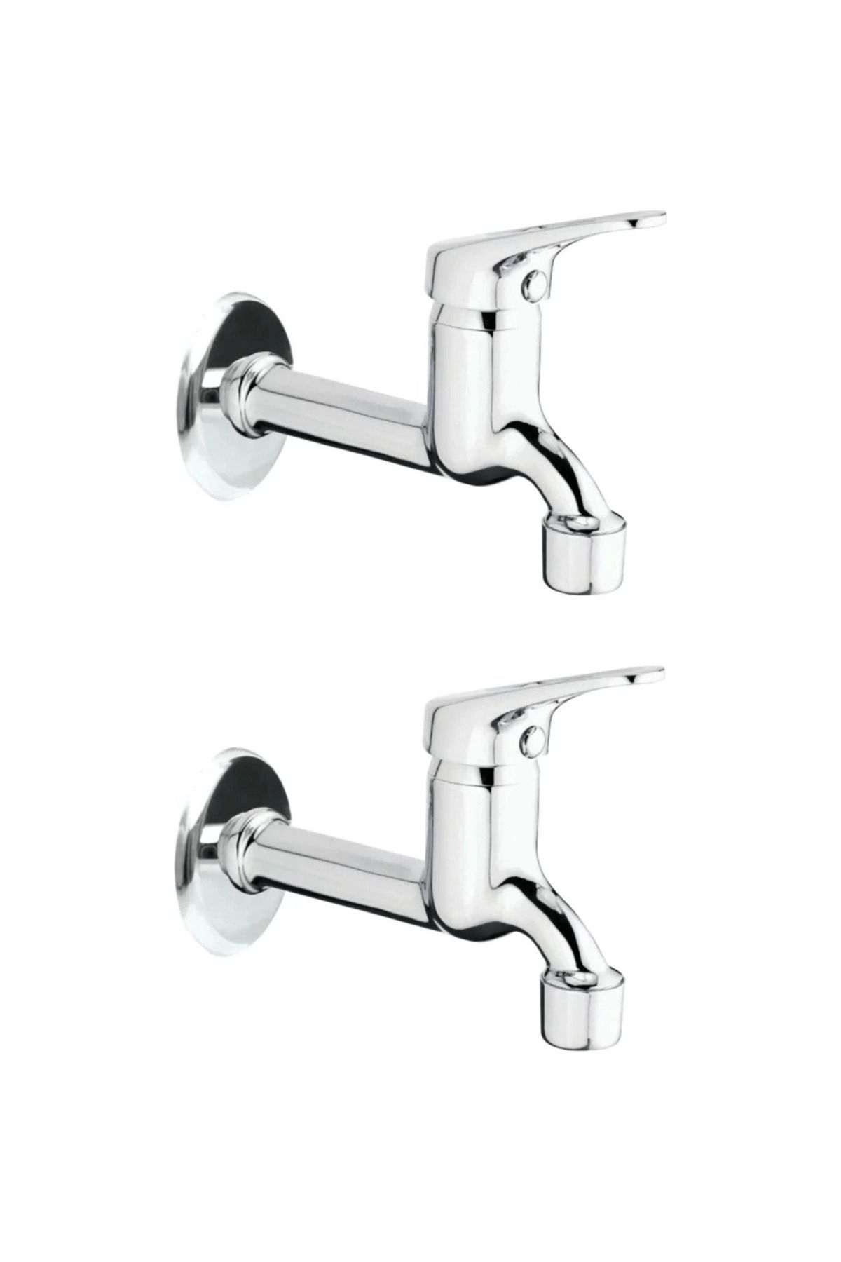 BEŞMİNARE 2li Aç Kapa Mix Lavabo Musluk Wc Lavabo Uzun Musluk Perlatörlü ( Lisinya )
