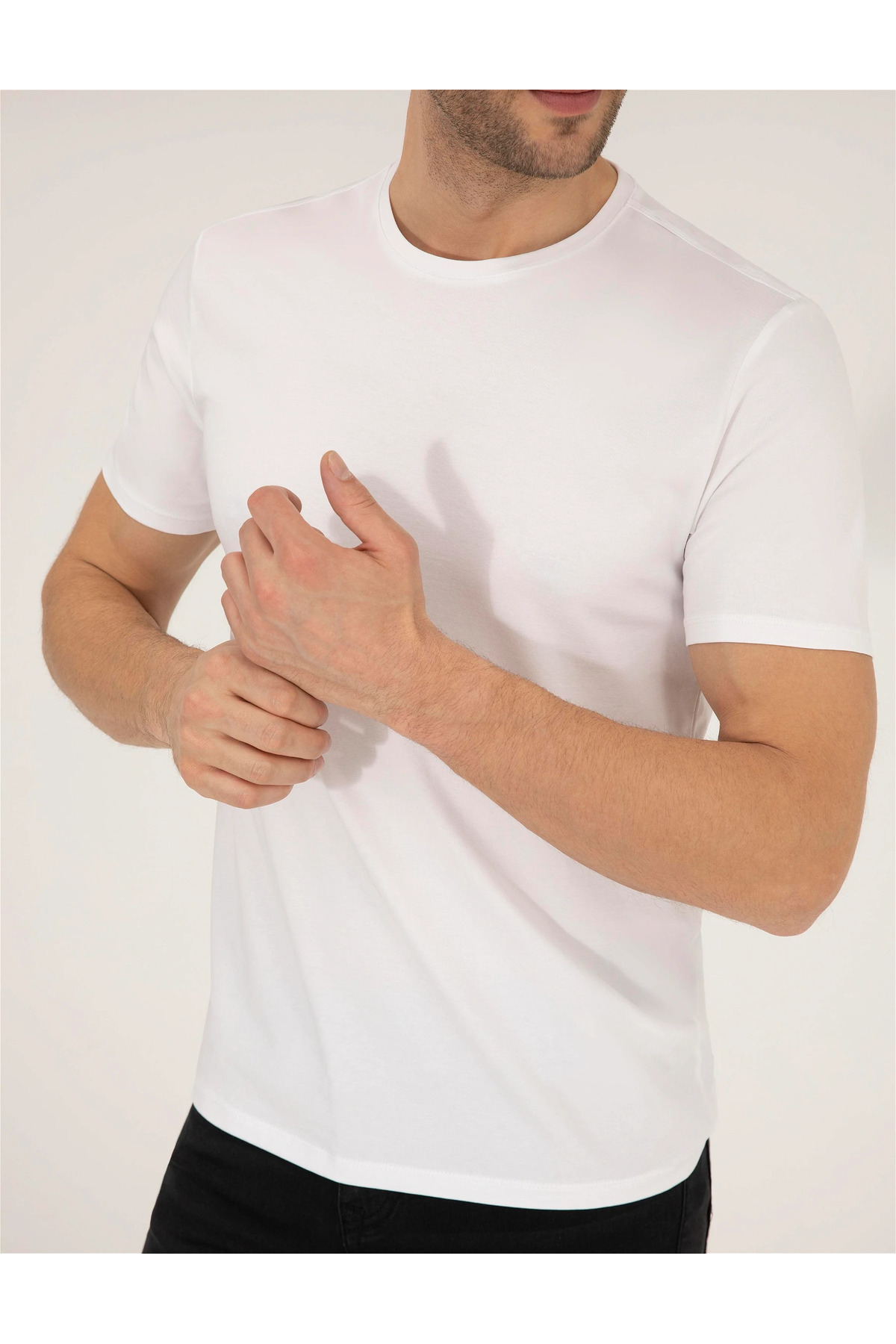 تیشرت مردانه آستین کوتاه | پیر کاردین Pierre Cardin G021GL011.000.1623710-BYZ - تصویر 5