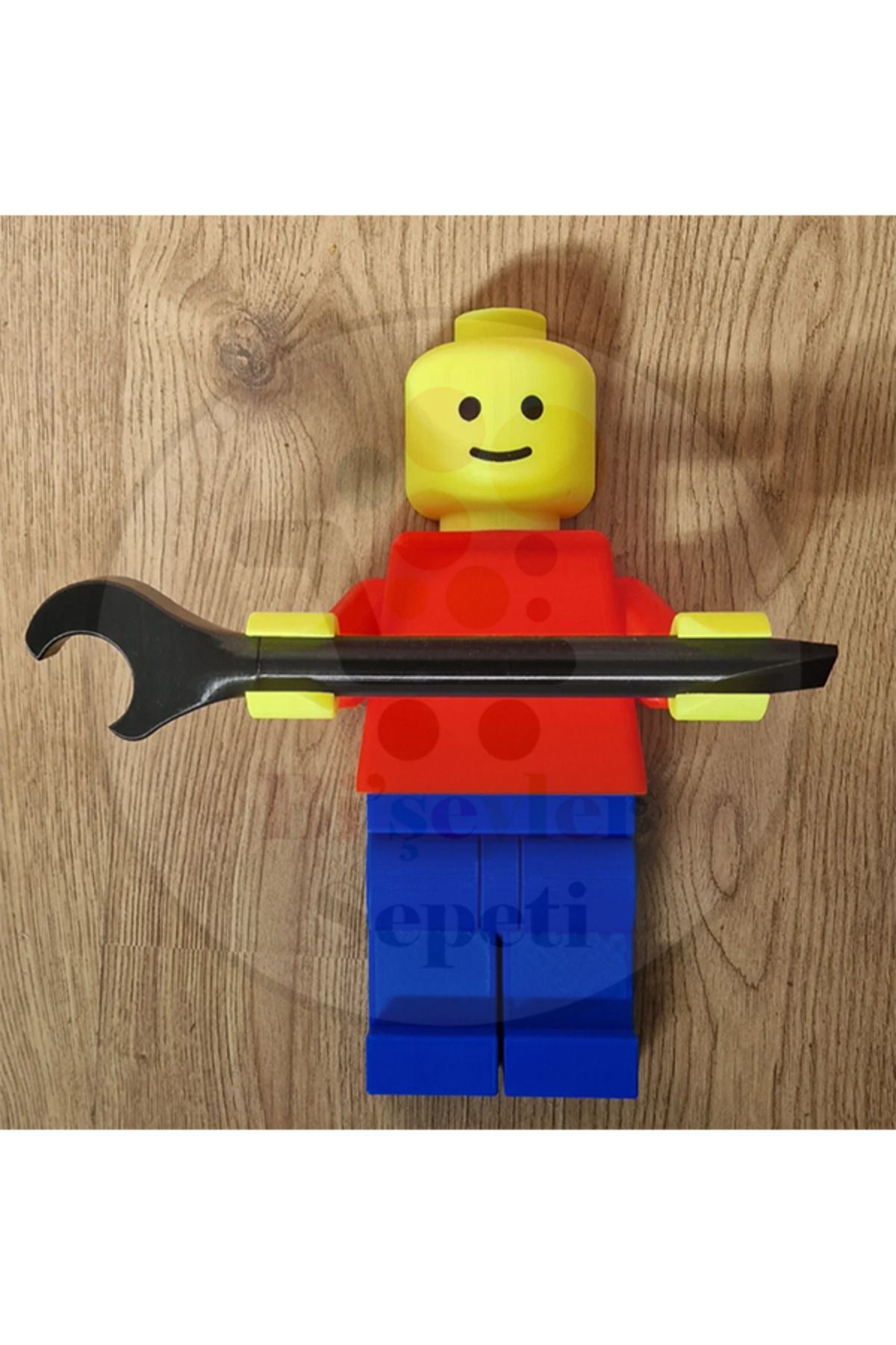 Bi'şeyler Sepeti-Movable Brick Man Toilet Paper Holder L3Go Man Toilet Roll Holder 1