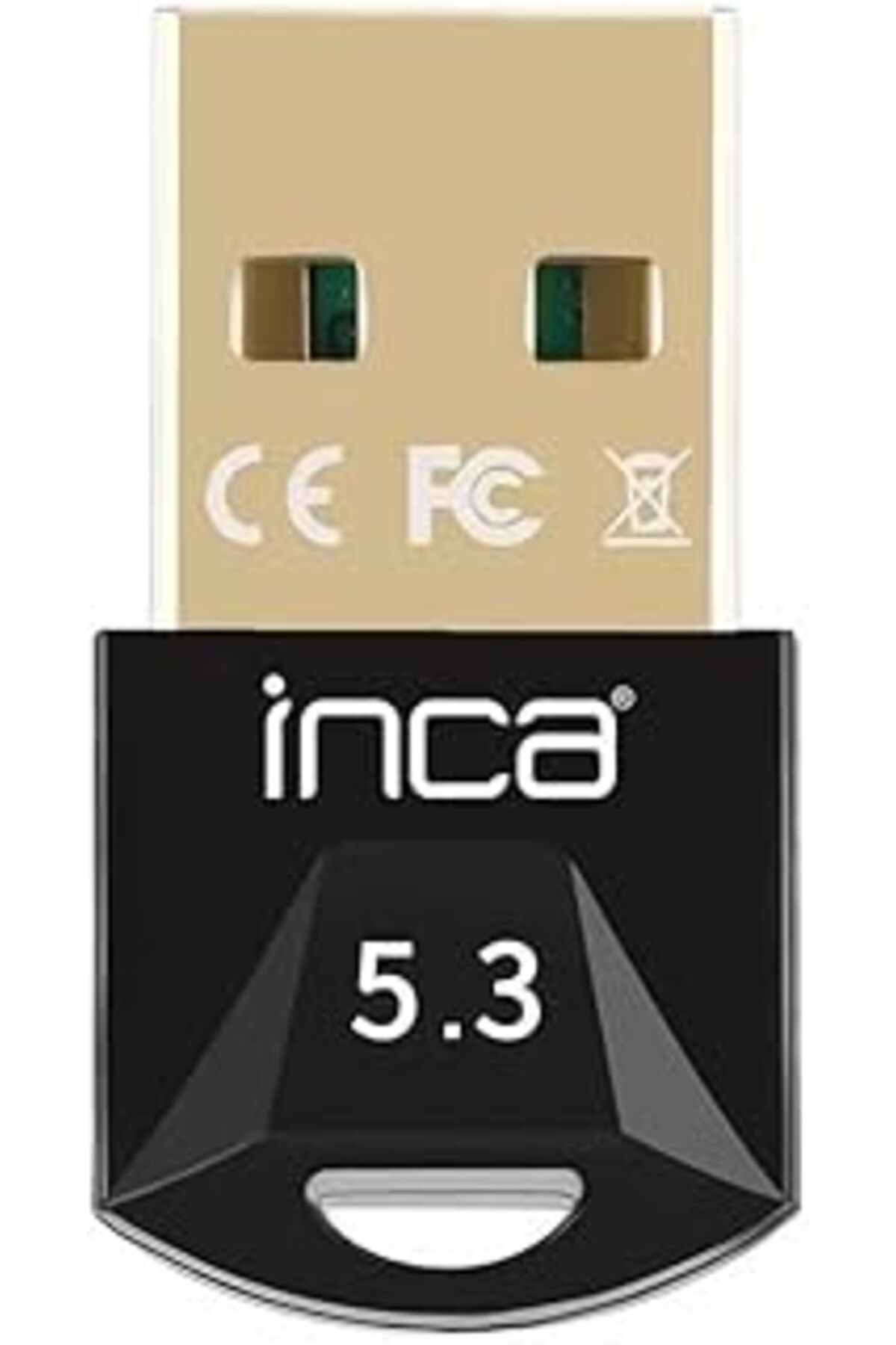 NZM TİCARET Inca Ibt-503T Mini Usb Dongle Bluetooth 5.3 Adaptör