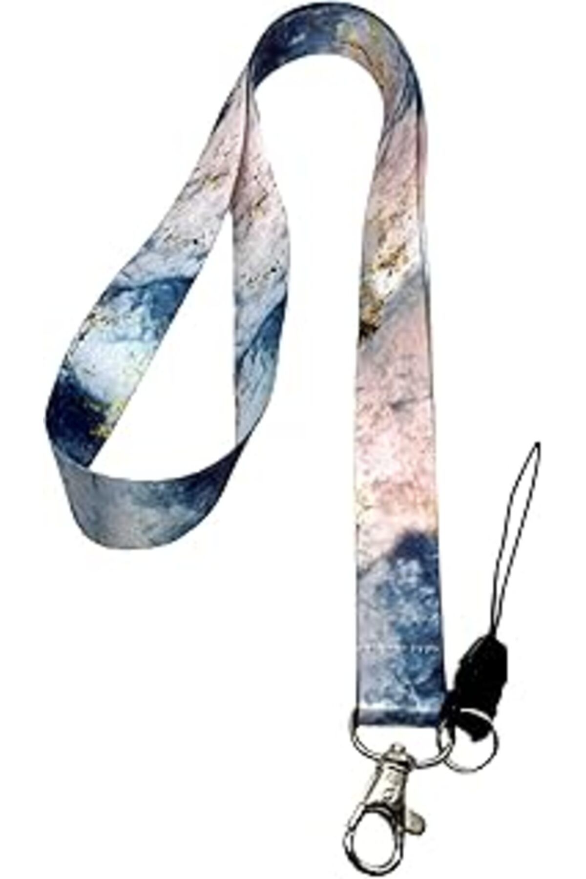Mu Art Stormistoretr Mermer Desenli Boyun Ipi Telefon Askısı Lanyard