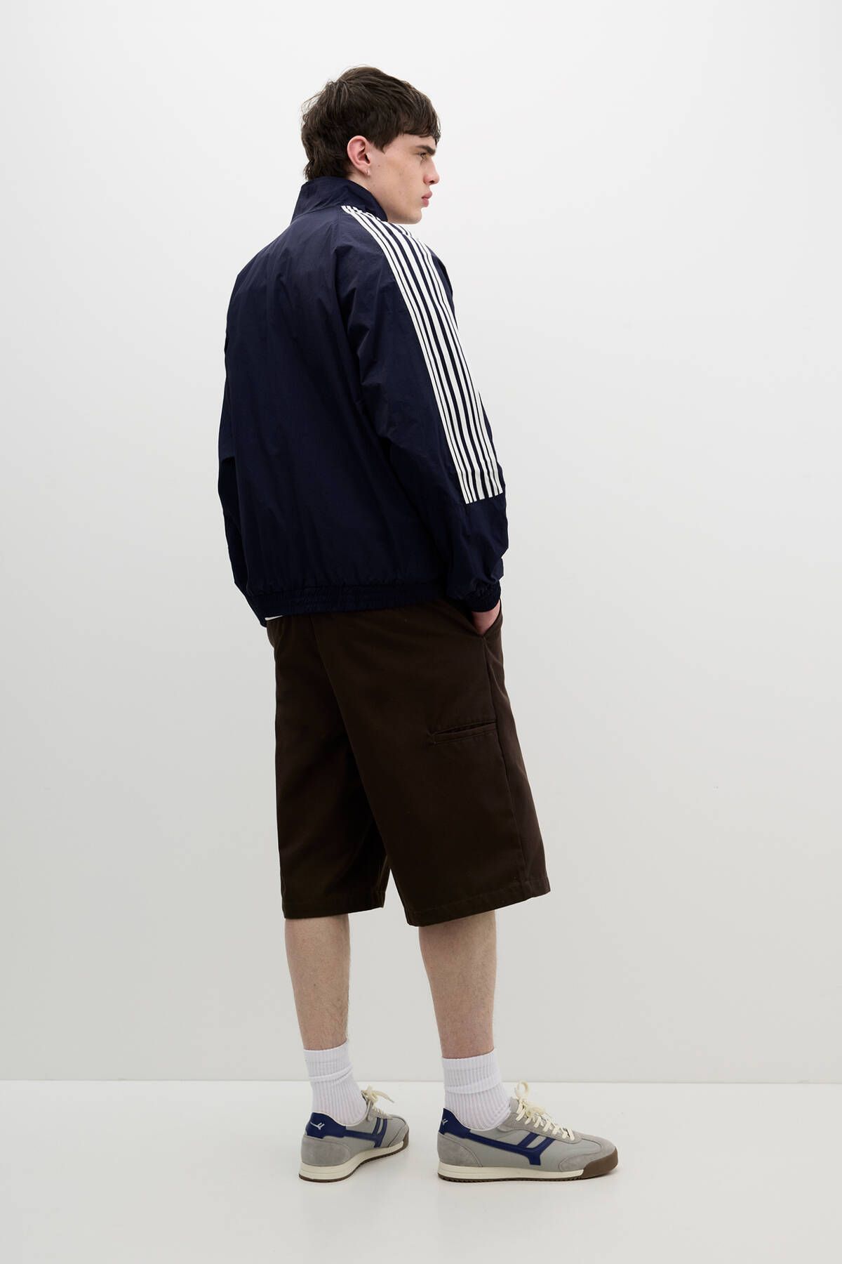 Pull & Bear-Raincoat with side stripes 4