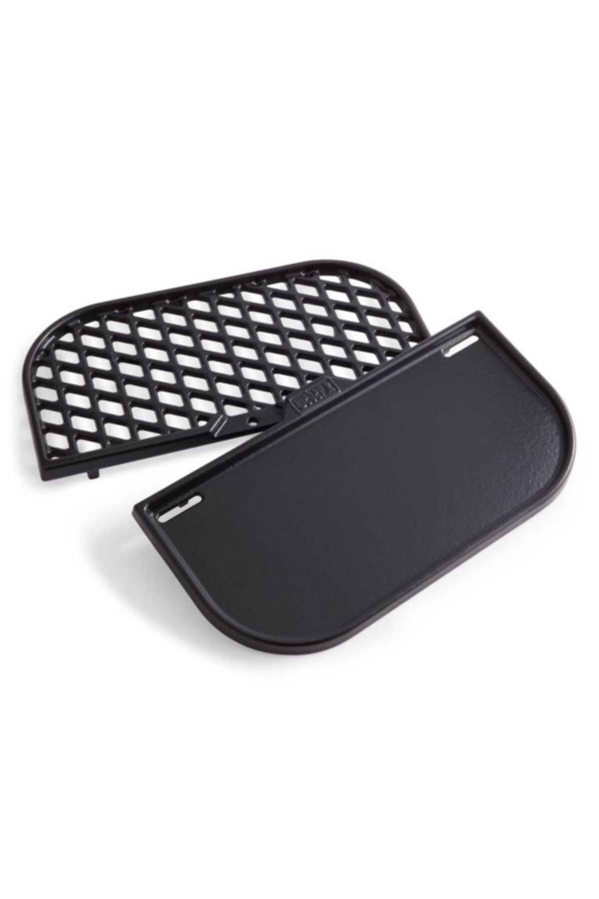 WEBER-2-In-1 Durable Cast Iron Multifunctional BBQ Grill and Griddle 3