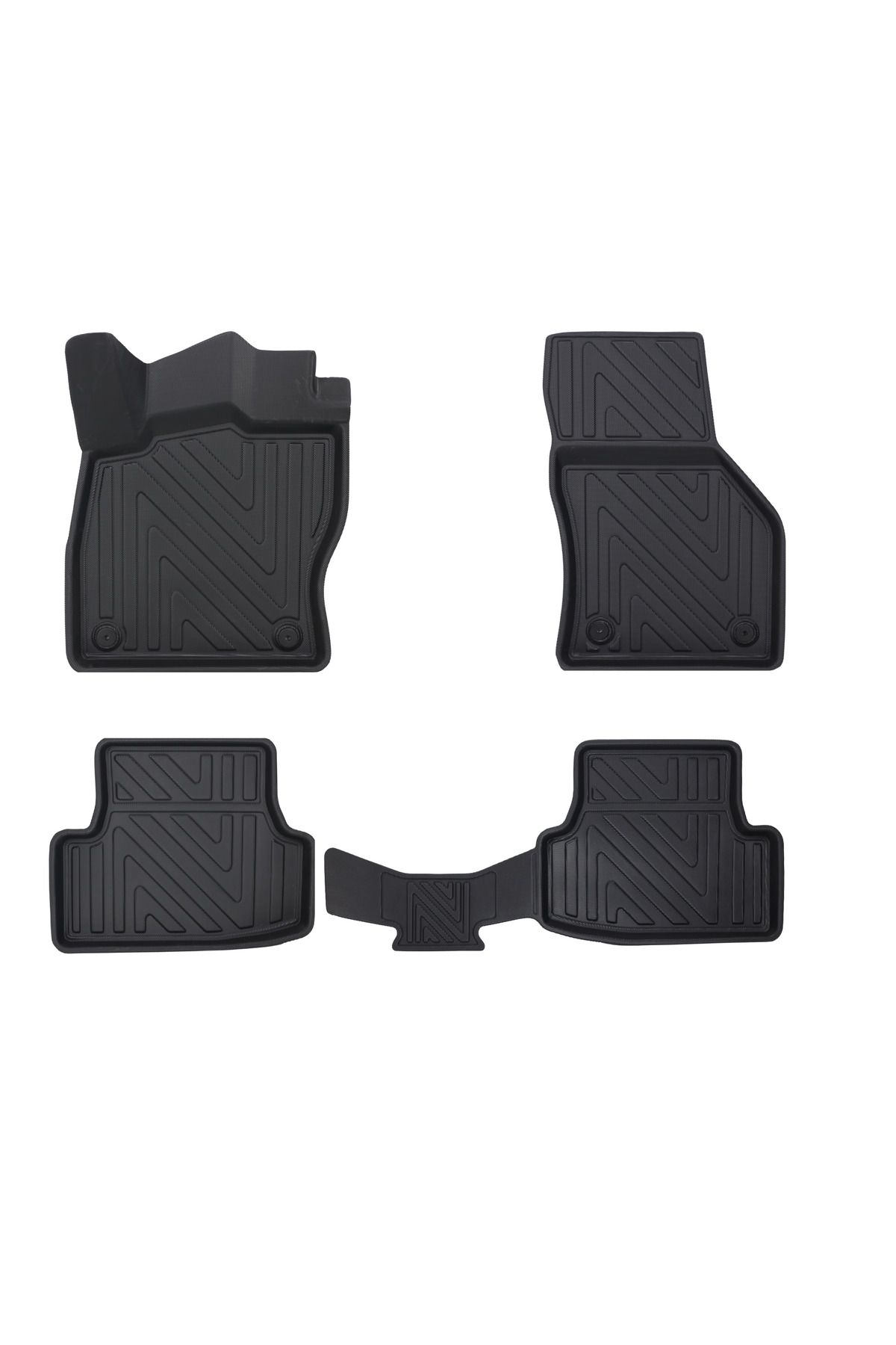 Alpax Audi A3 2013-2020 Premium Havuzlu Oto Paspas