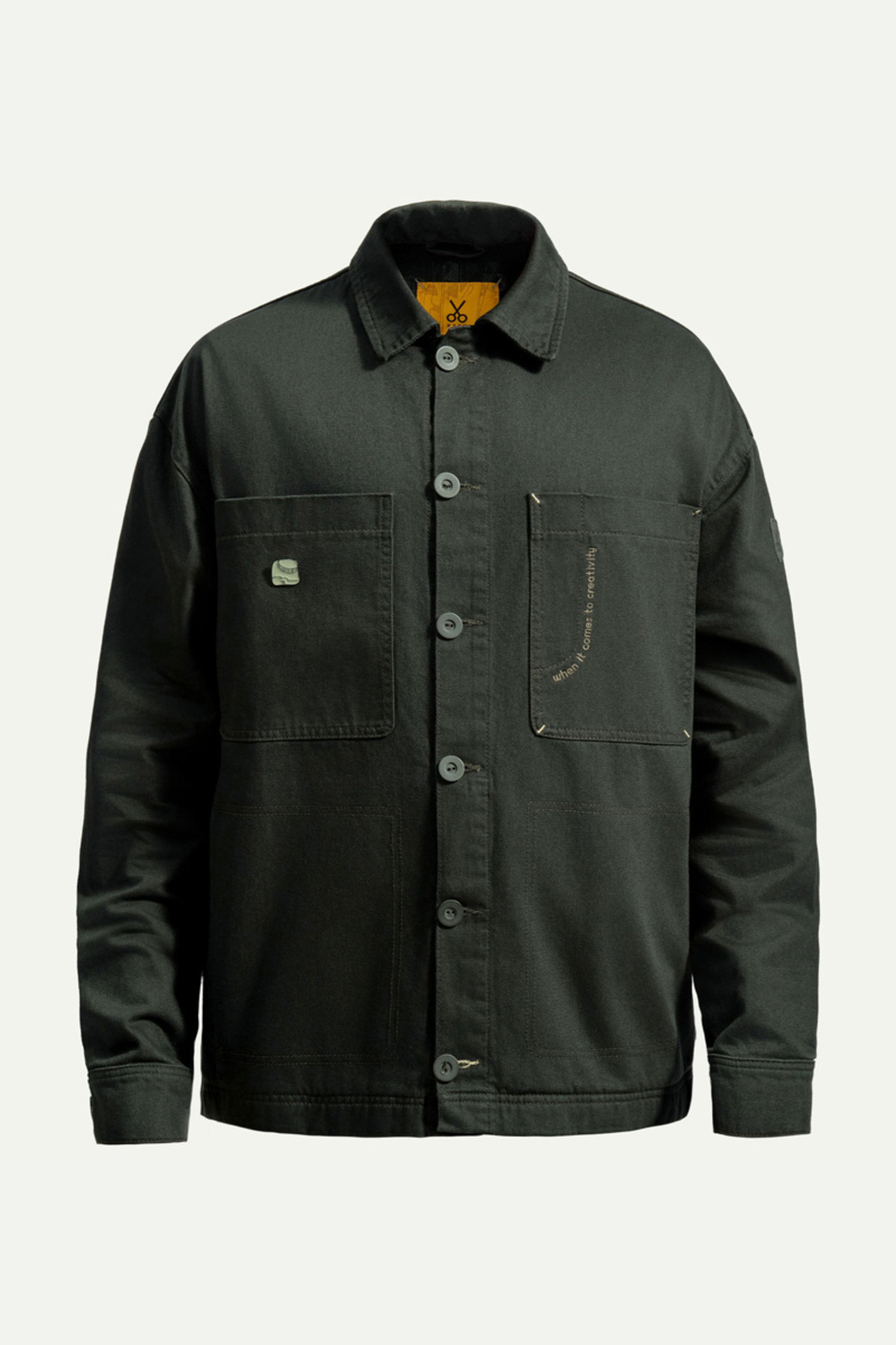 کاپشن کارگری یونیسکس - کریپوس - آسفالت