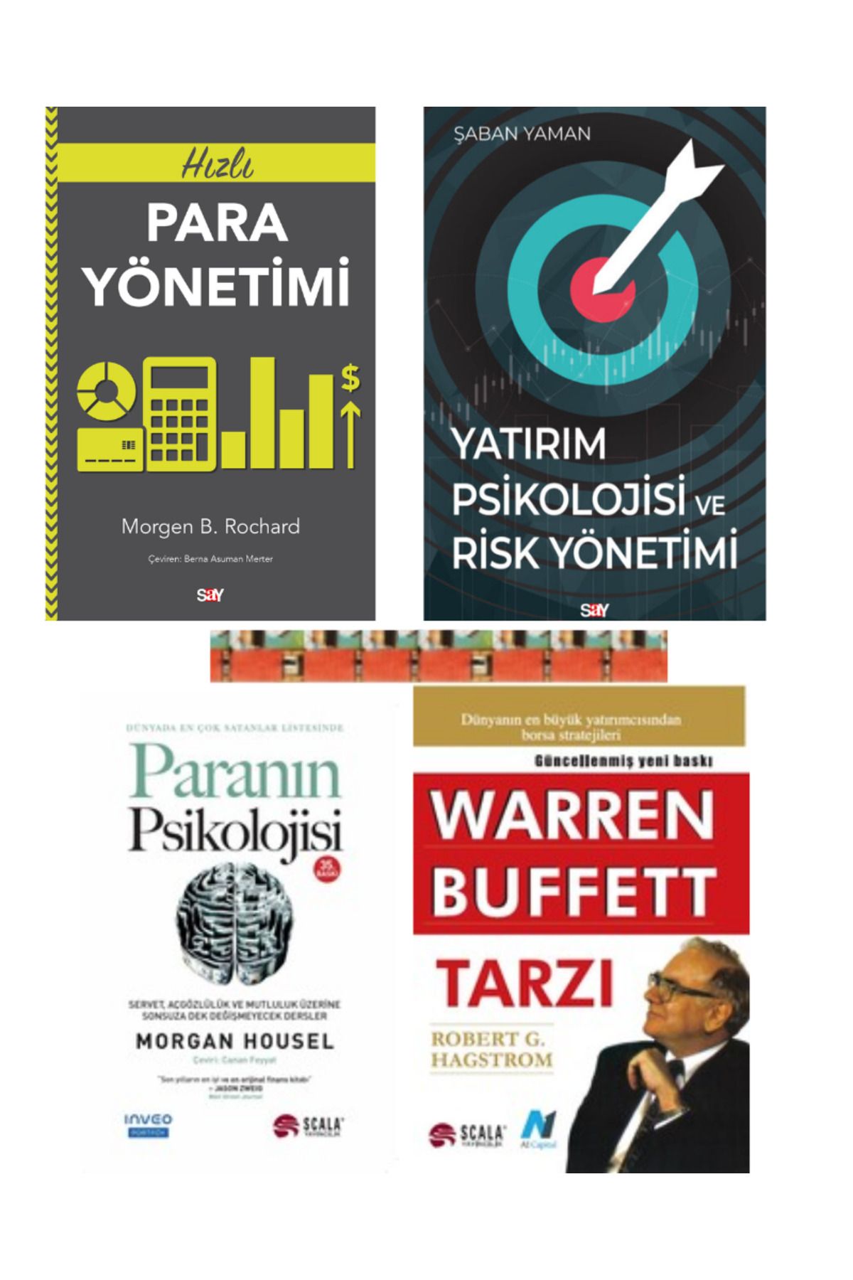 Say Yayınları Hızlı Para Yönetimi,Yatırım Psikolojisi ve Risk Yönetimi,Paranın Psikolojisi,Warren Buffett Tarzı