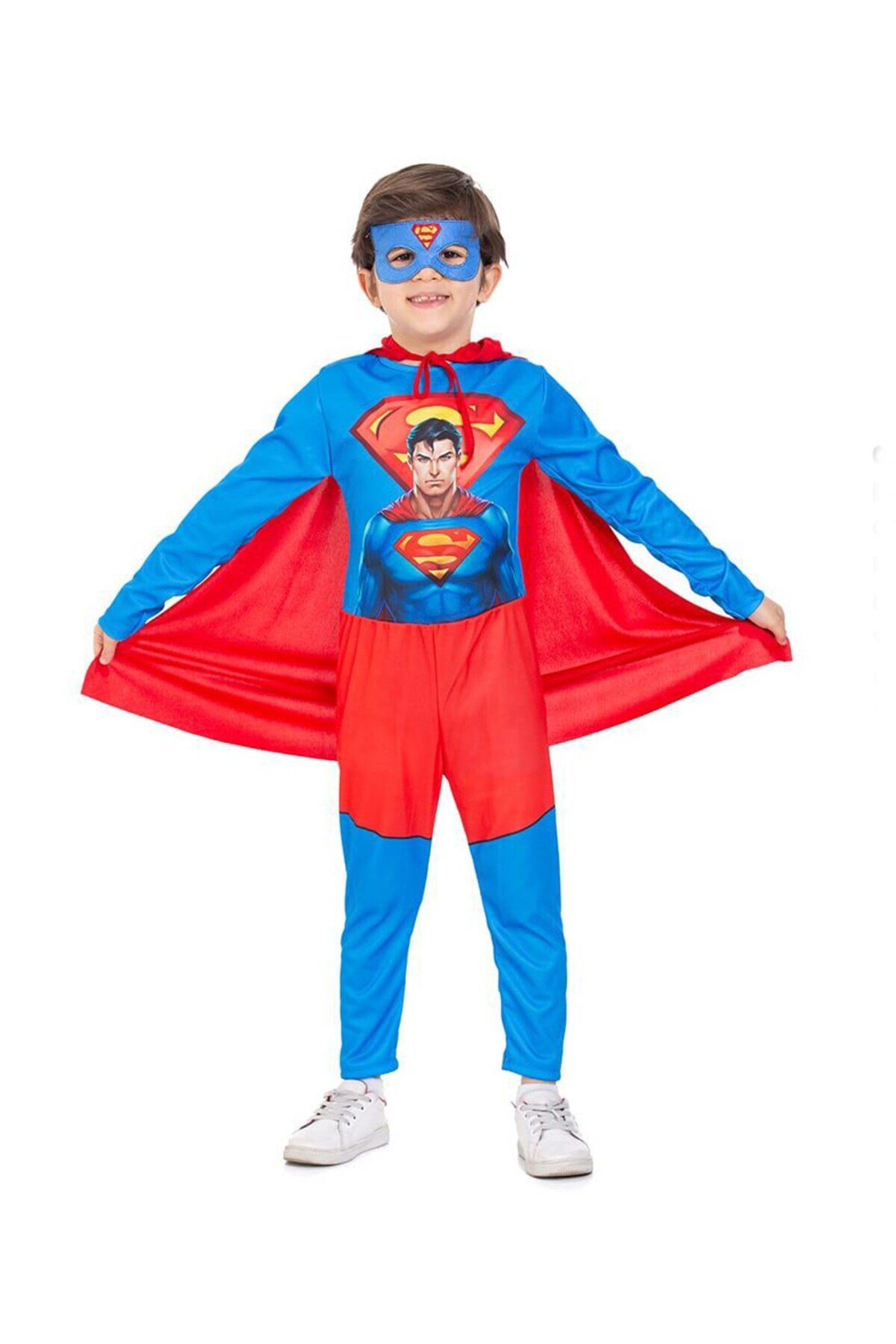 LifeForModa-Boy's Superman Costume - Superhero Costume with Cape 3