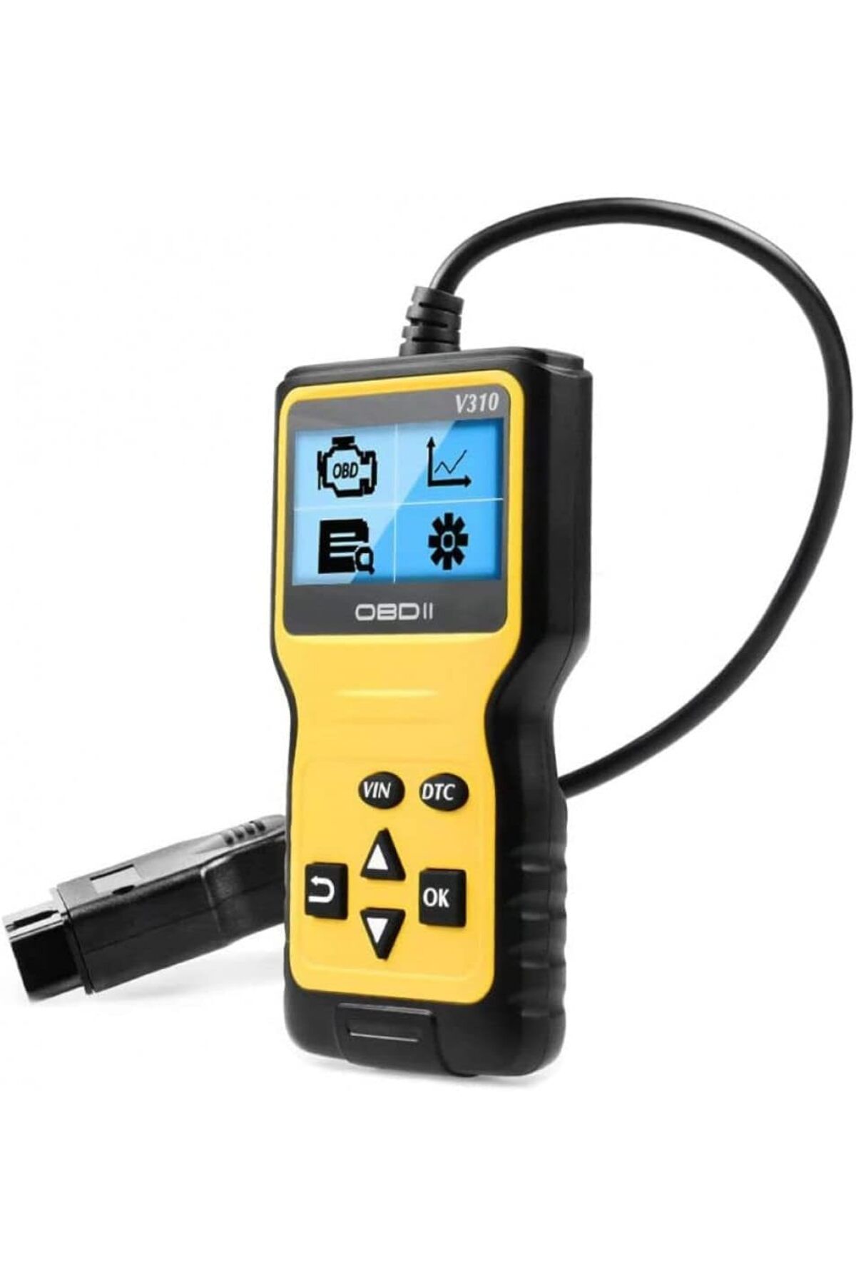 fulina-Car Trouble Code Reader, Easily Check Engine Light Errors,with LCD display,for All Cars 7