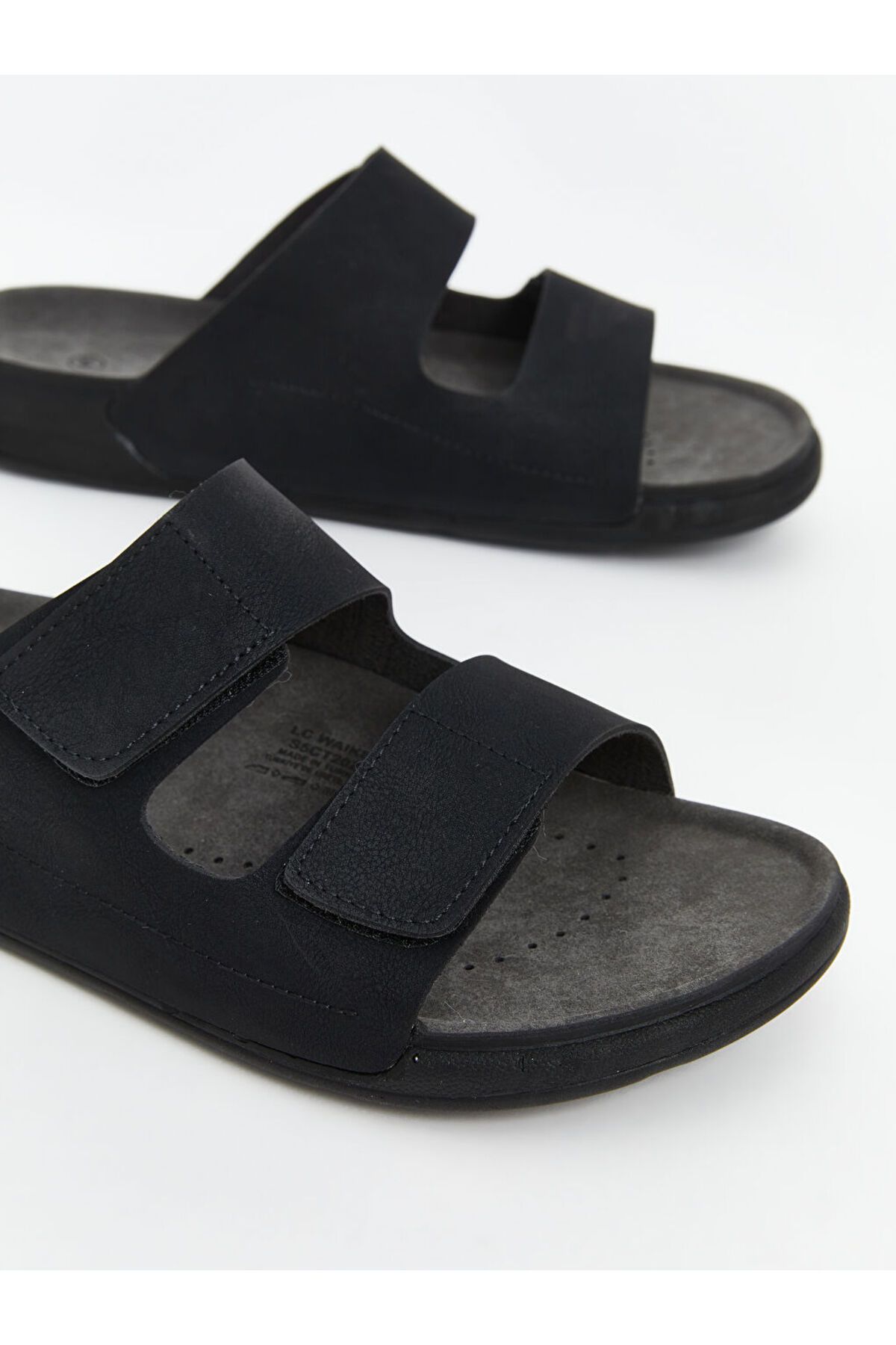 LC Waikiki Yeni Sezon Suet Gorunumlu Cirt Cirtli Erkek Terlik - S5CT20Z8