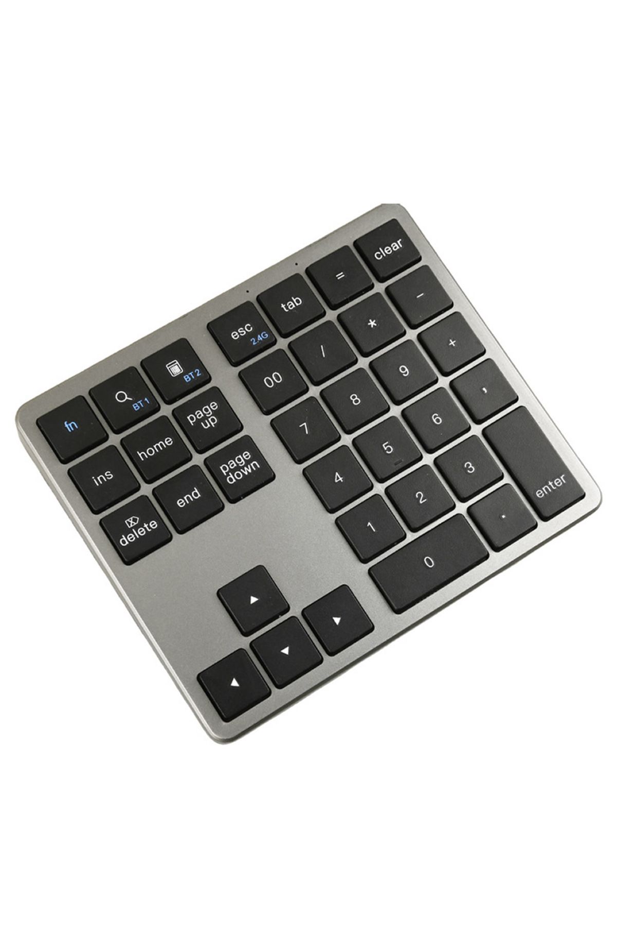 Choice-Grey Mrsvi 2.4g Wireless Bluetooth Number Pad Ultra-thin Remote Connection Numpad Numeric Keypad For 1