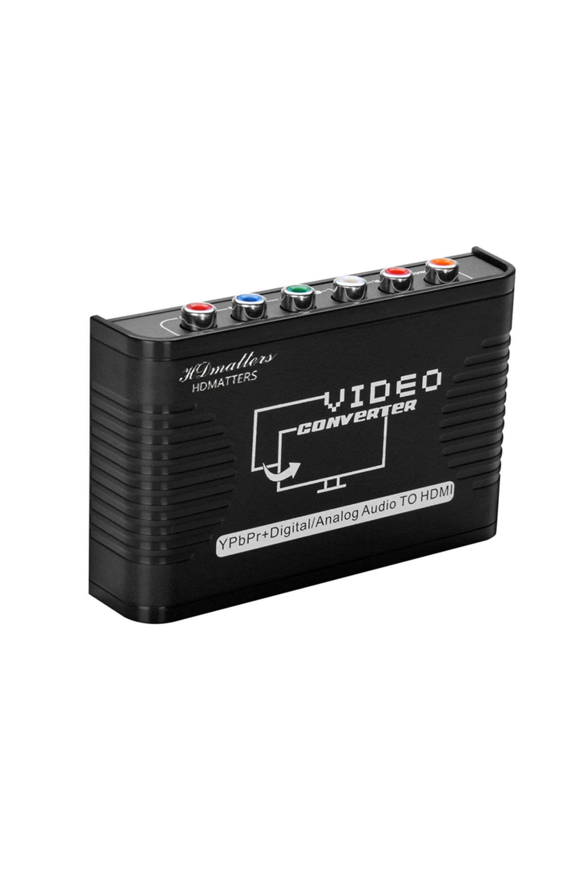 Choice-محول مكون إلى HDMI 5 RCA Ypbpr متوافق مع HDMI، محول مكون فيديو إلى HDMI متوافق 5