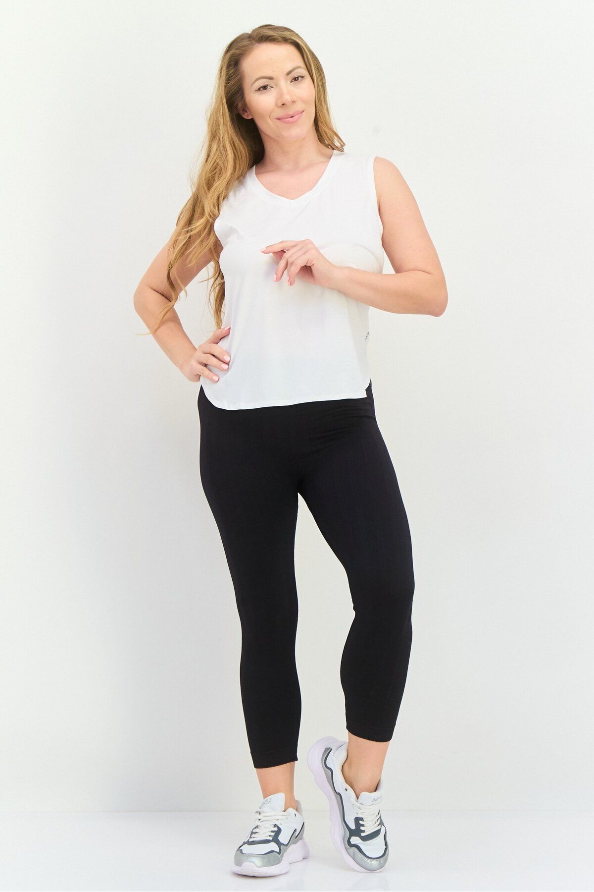Head-Women Sportswear Fit Sleeveless Training Top, White 4