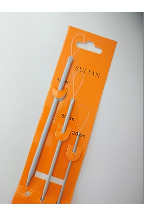 Sultan 3'lü Mısınalı Yün İğnesi