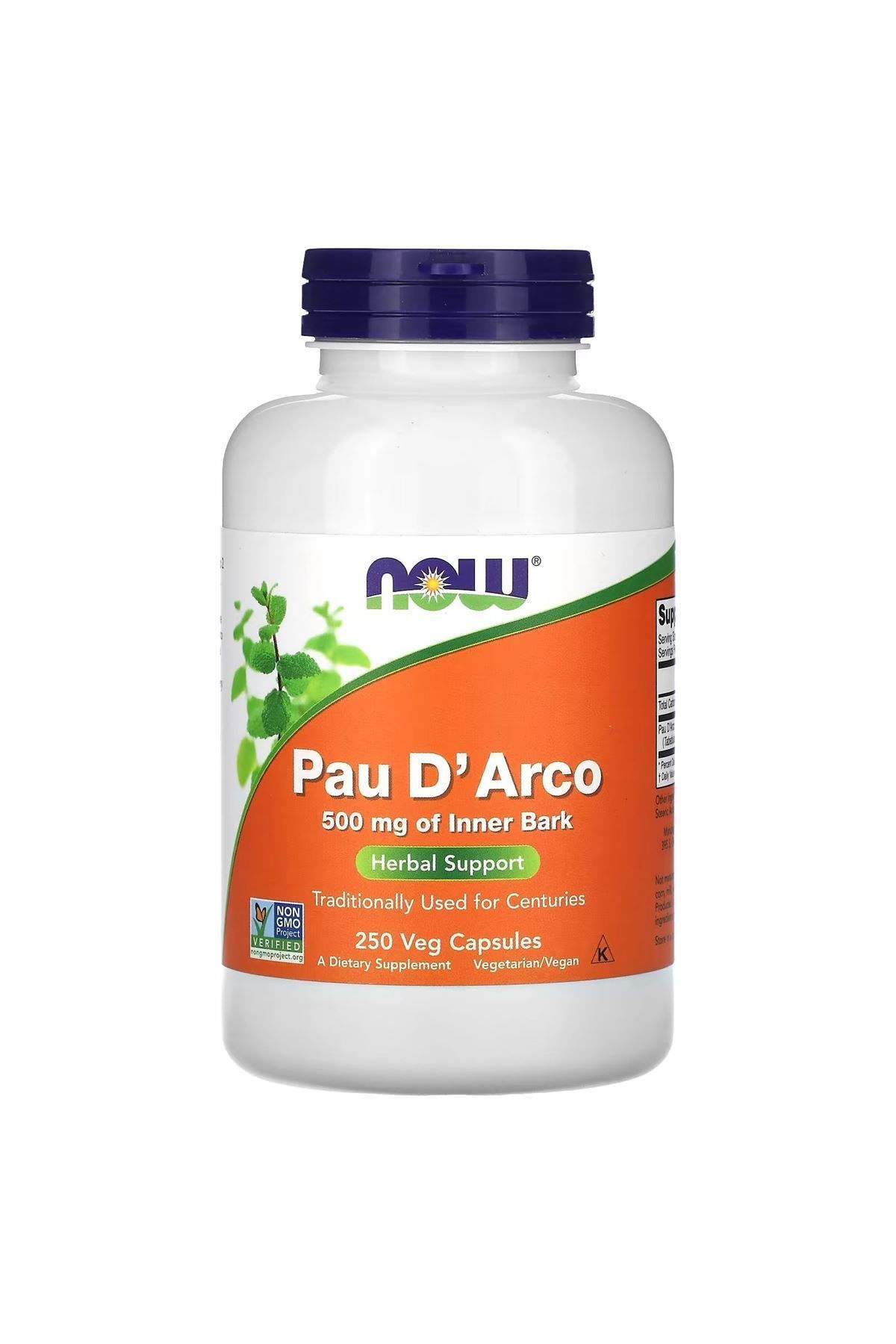 Now Foods , Pau D' Arco, 1,000 mg, 250 Veg Capsules (500 mg per Capsule)