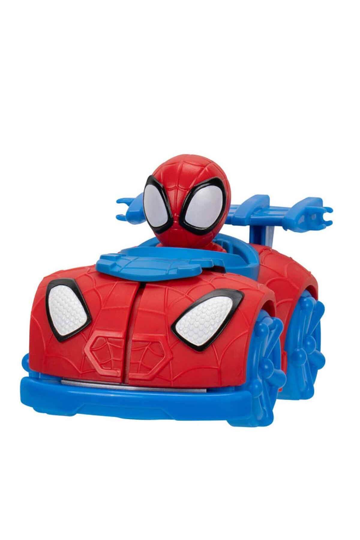 Marvel-Spidey and His Amazing Friends - Plastic Web-Shooting Vehicles Series 4