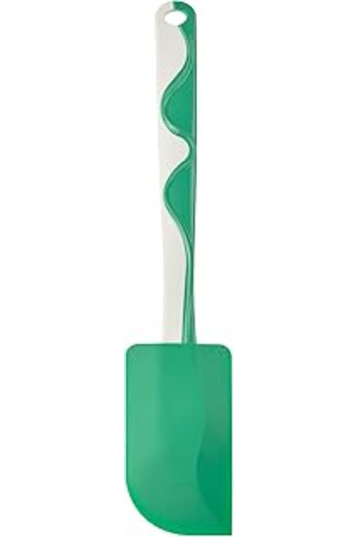 Mu Art Gubbröra Kauçuk Spatula, Yeşil/Beyaz