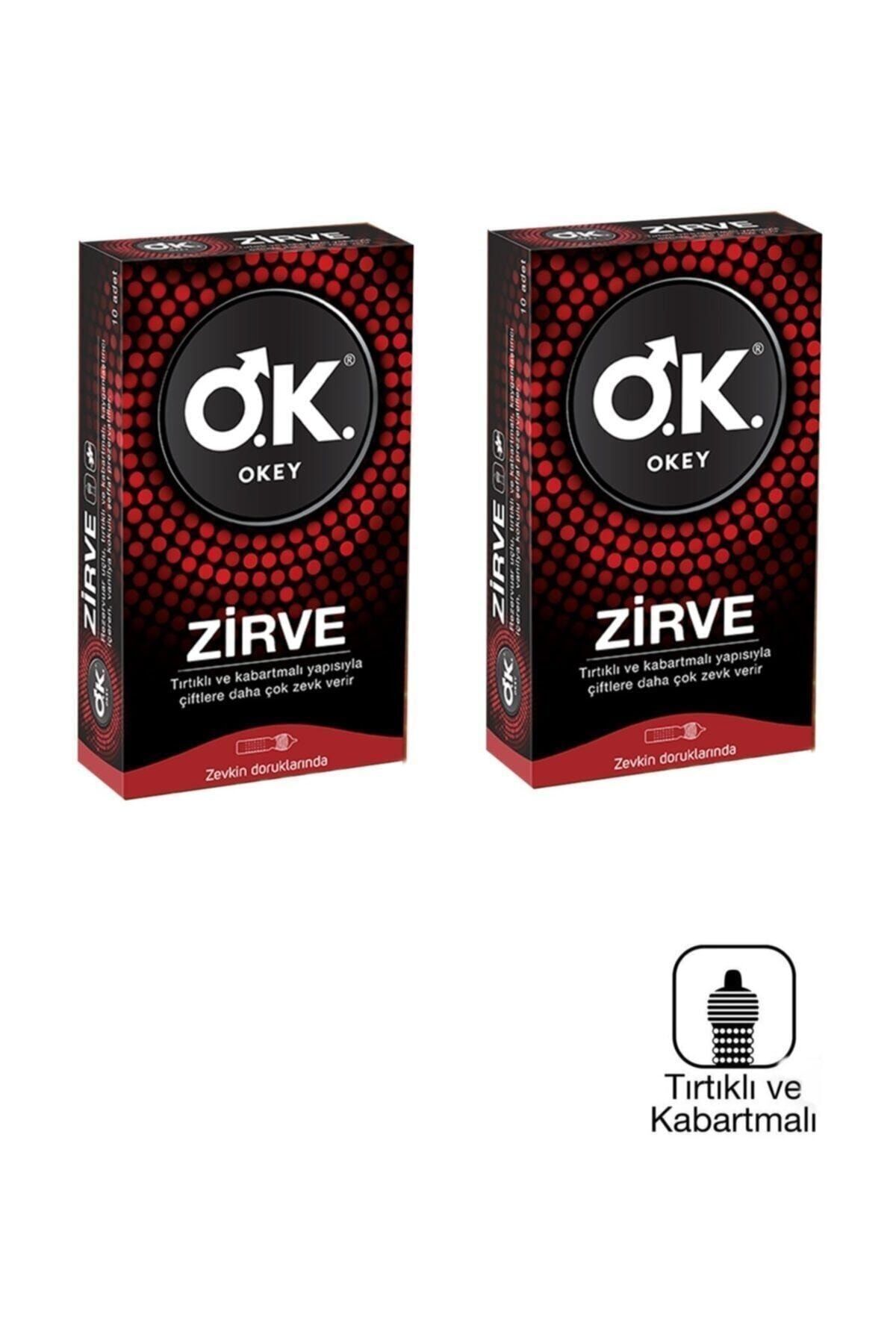 Okey Zirve Prezervatif 2 X 10
