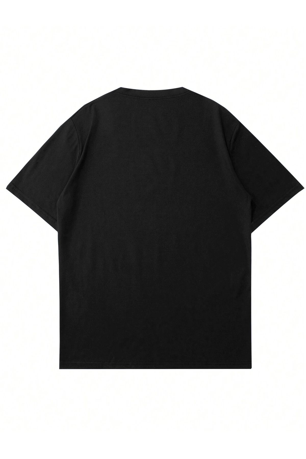 Mad&Calf-Tricou oversize unisex cu decolteu rotund cu imprimeu Lost In Space 2
