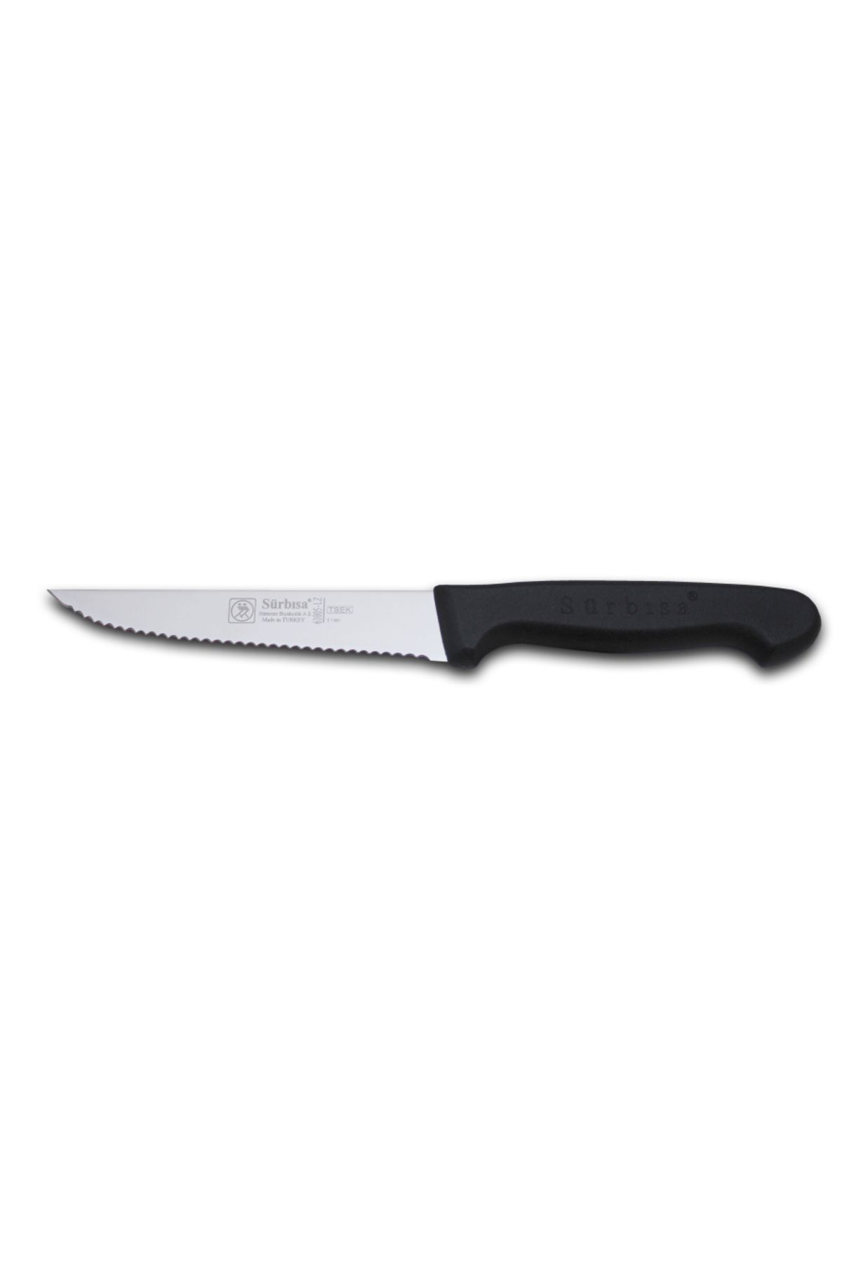 OEM 61005LZ - Lazerli Tırtıklı Sebze, Steak ve Biftek Bıçağı 12,5 cm