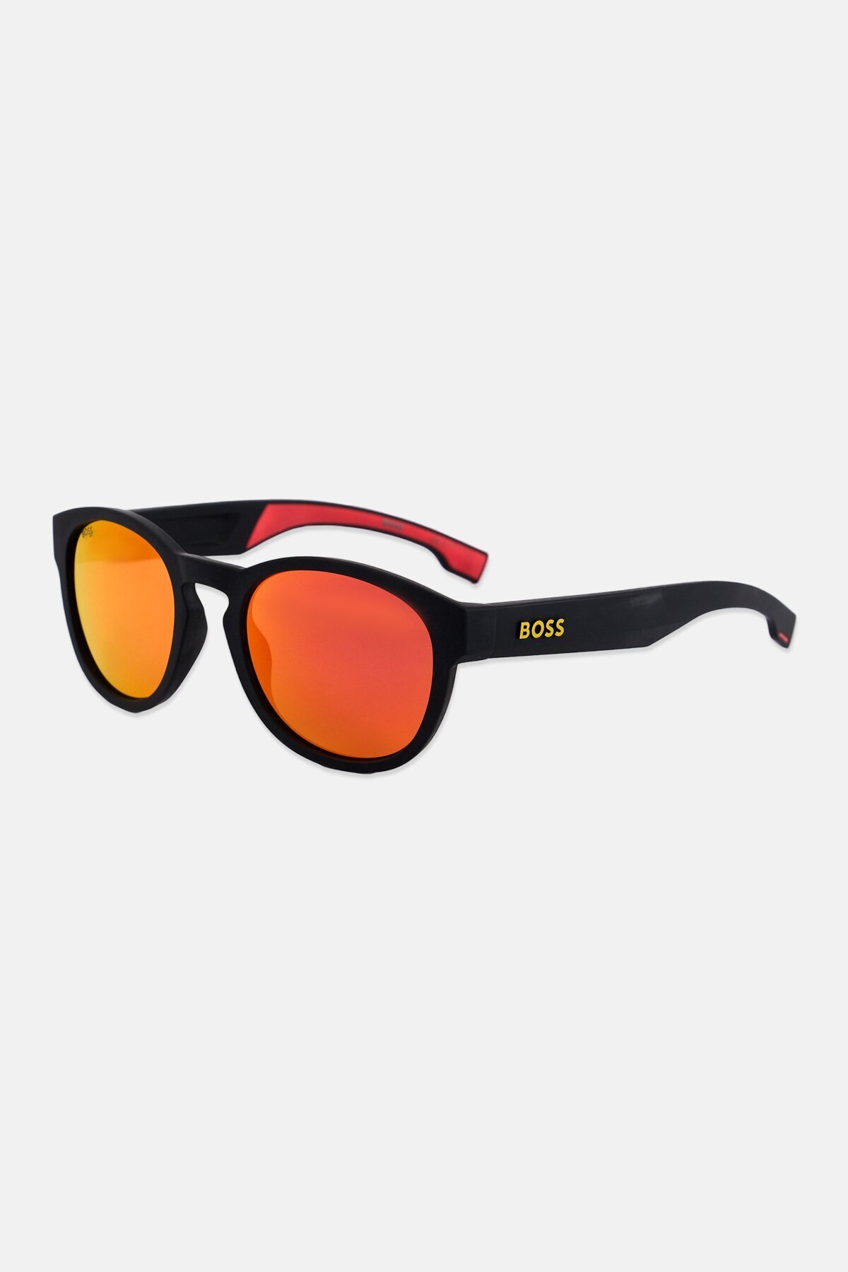 BOSS-Men 1452/s Oval Polarized Sunglasses, Black 3
