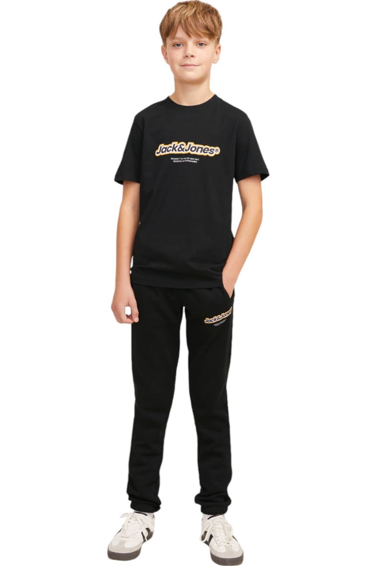 Jack & Jones-Pantaloni JACK &JONES Karl Versterbro JNR - 12267461-Black 6