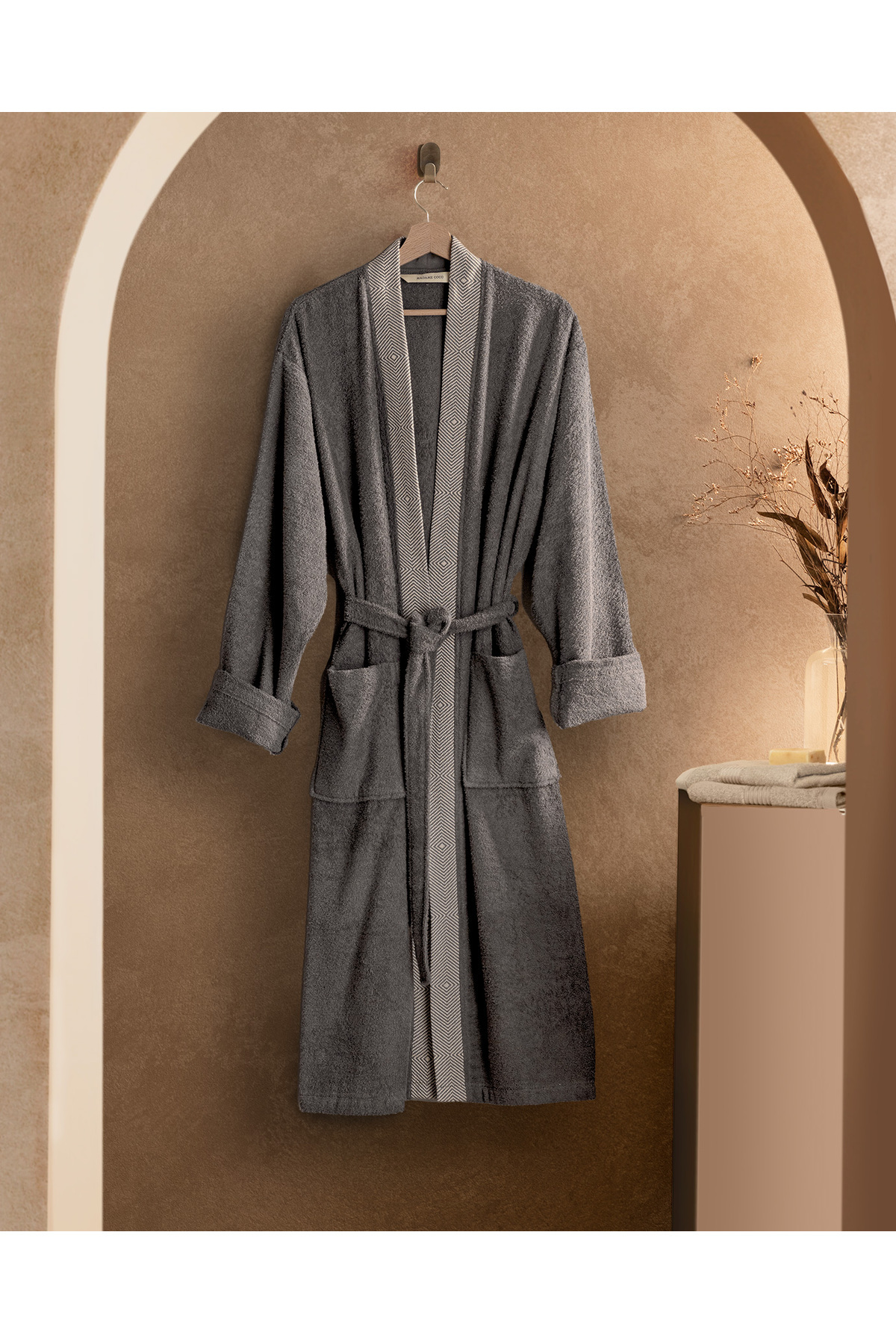 Madame Coco Delray Kimono Erkek Bornoz