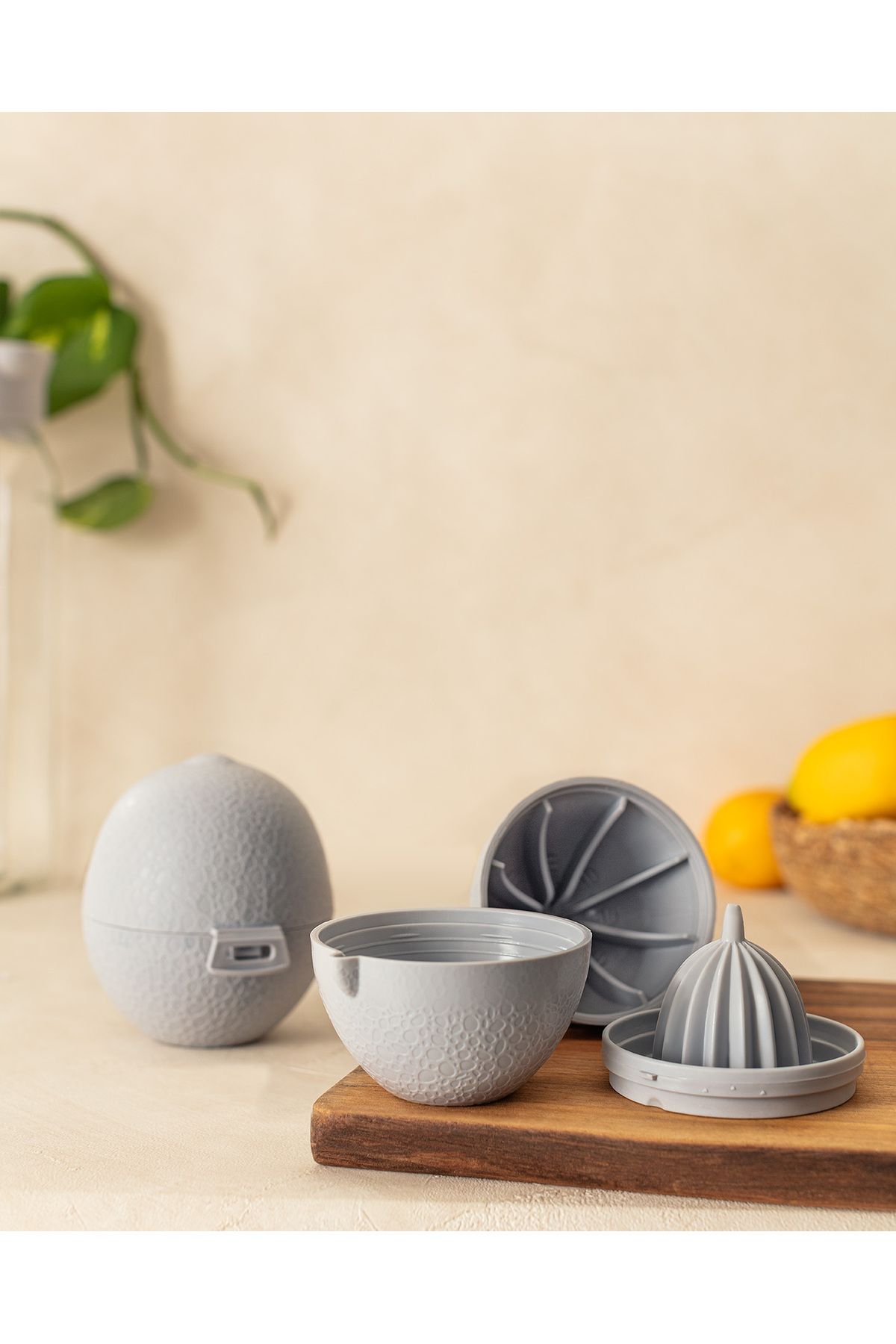 Madame Coco-Justine Lemon Storage Container and Lemon Squeezer 3