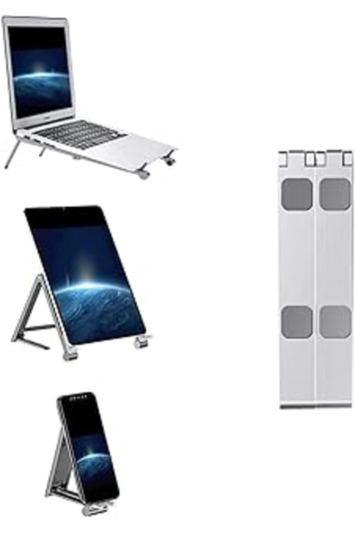 Mu Art Eke Dizüstü Bilgisayar/Cep Telefonu/Ped Standı, Taşınabilir, Görünmez
