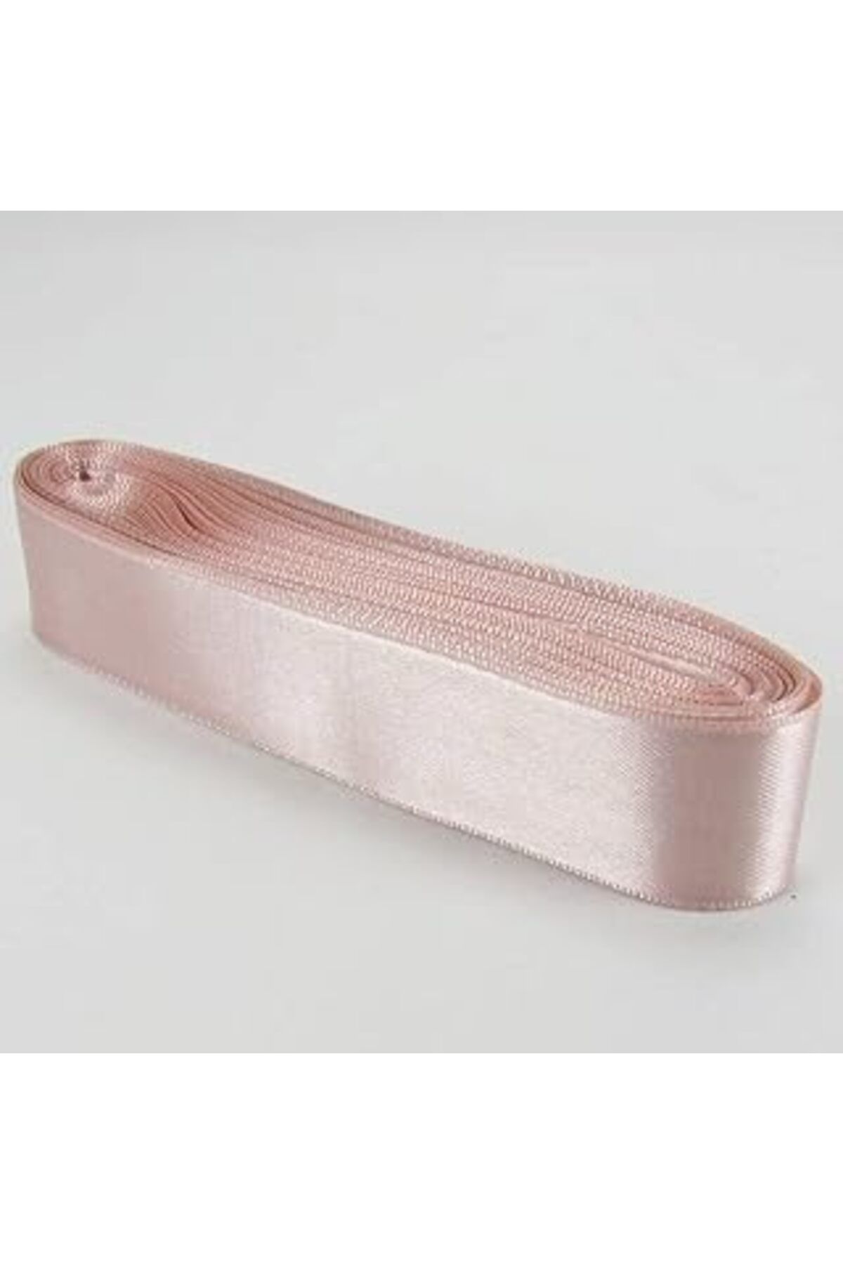 Pazarcan Parti Vitrini Pudra Pembe Saten Kurdela 3 Cm. X 10 Metre