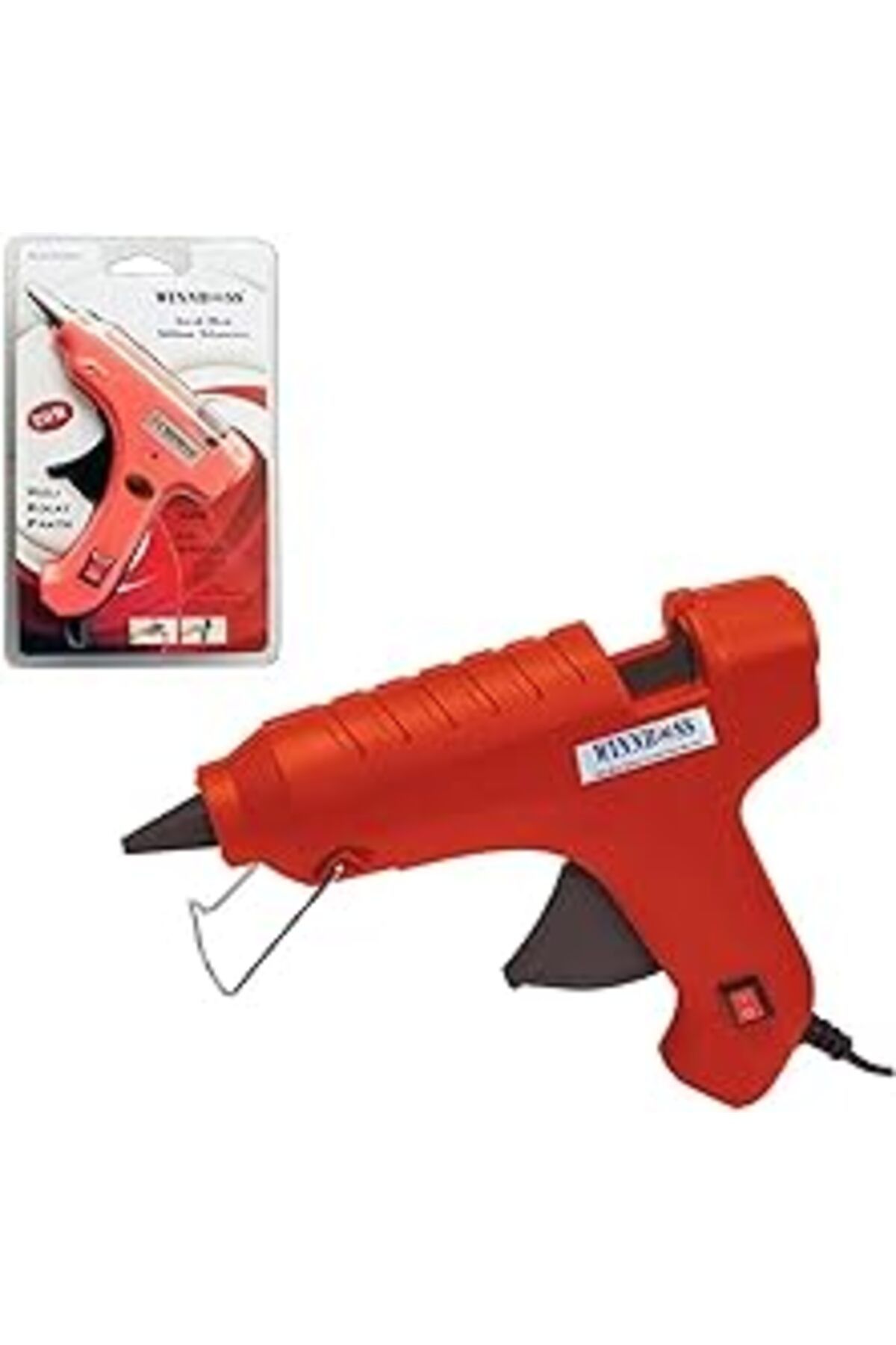 NZM TİCARET Silikon Tabancası Ince 7mm 20w Winnboss Turuncu