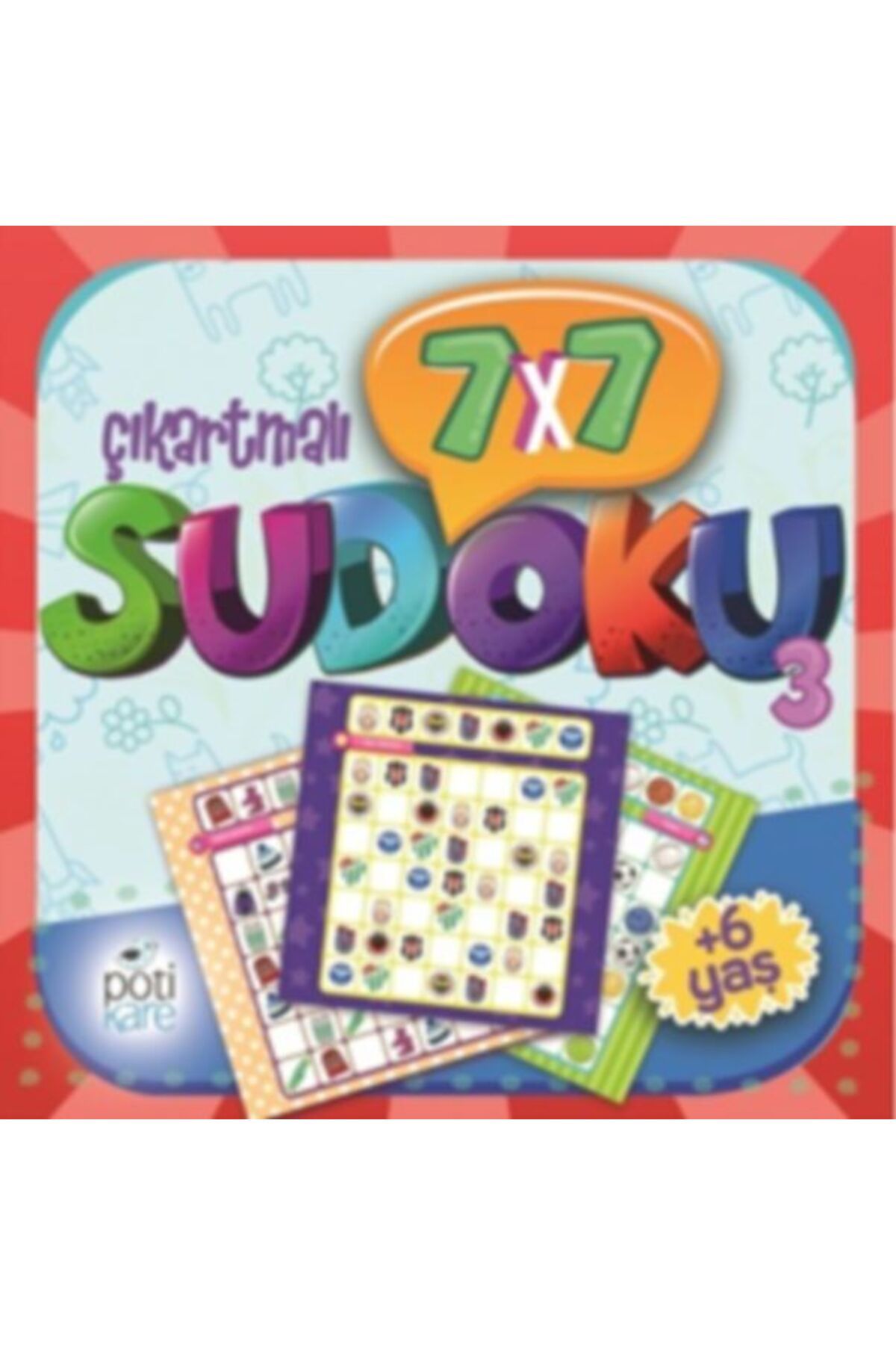 Destek Yayınları 7 x 7 Sudoku - 3 (Çıkartmalı)