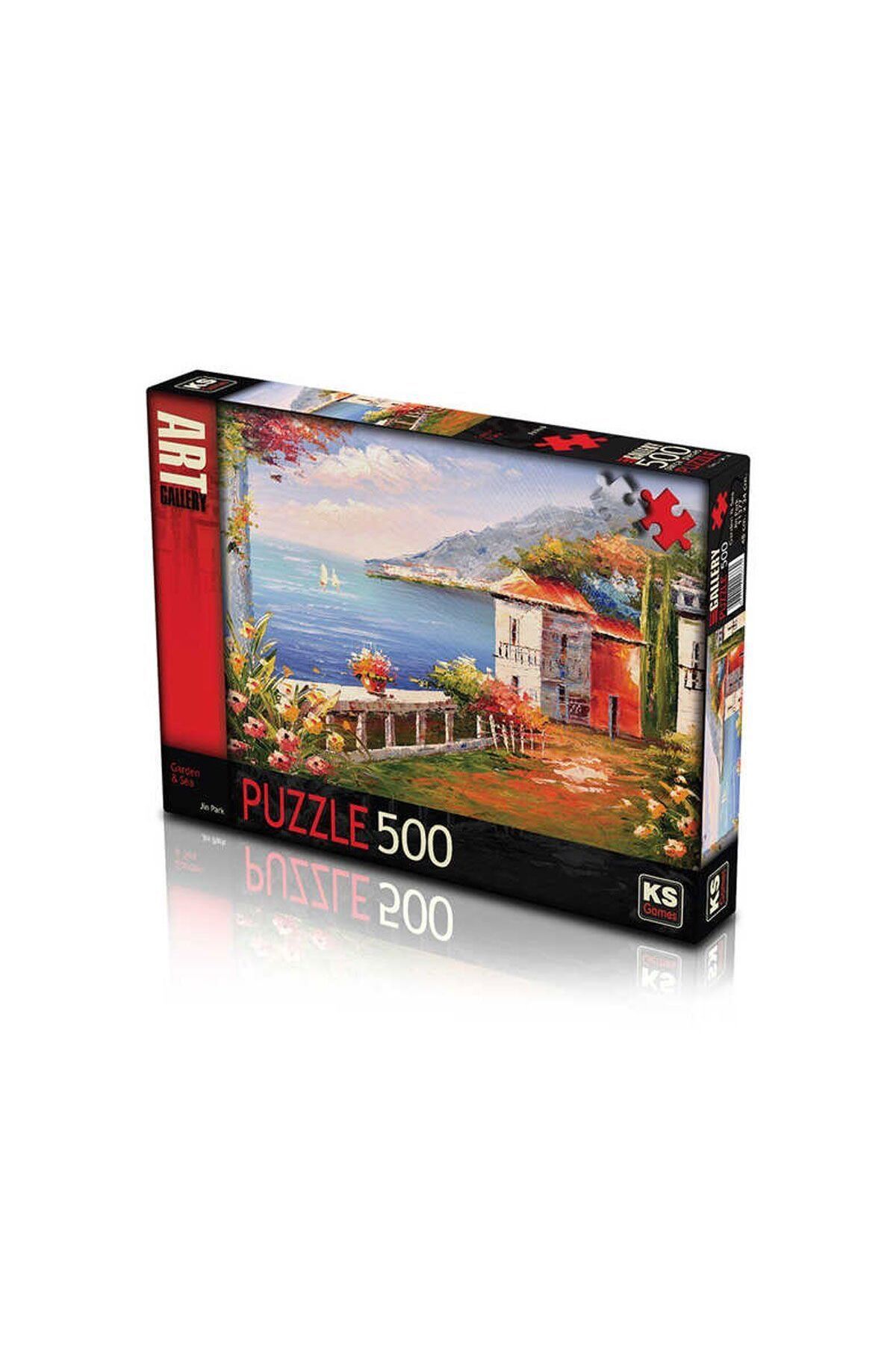 Ks Puzzle 20058 Garden Sea 500 Parça Puzzle -KS Puzzle