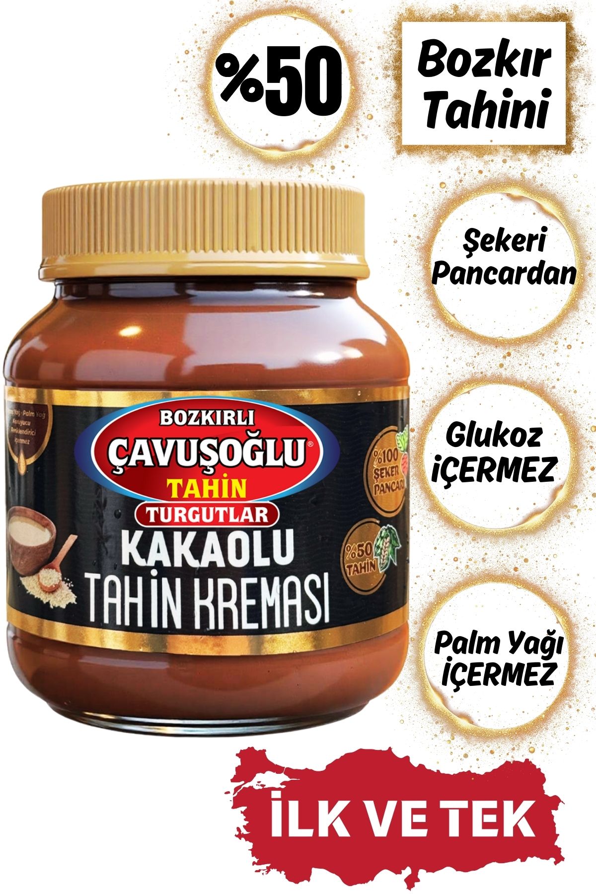 Bozkırlı Çavuşoğlu Çavuşoğlu Kakaolu Tahin Kreması 330g