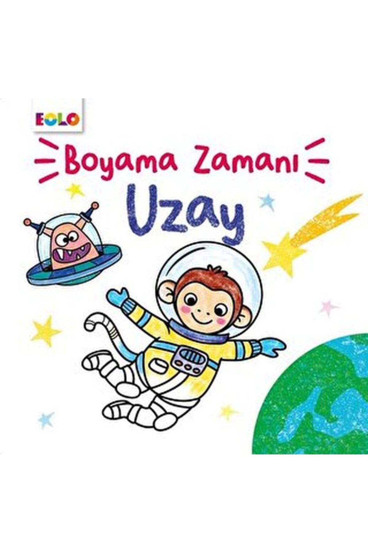Türk Dil Kurumu Yayınları Boyama Zamanı - Uzay