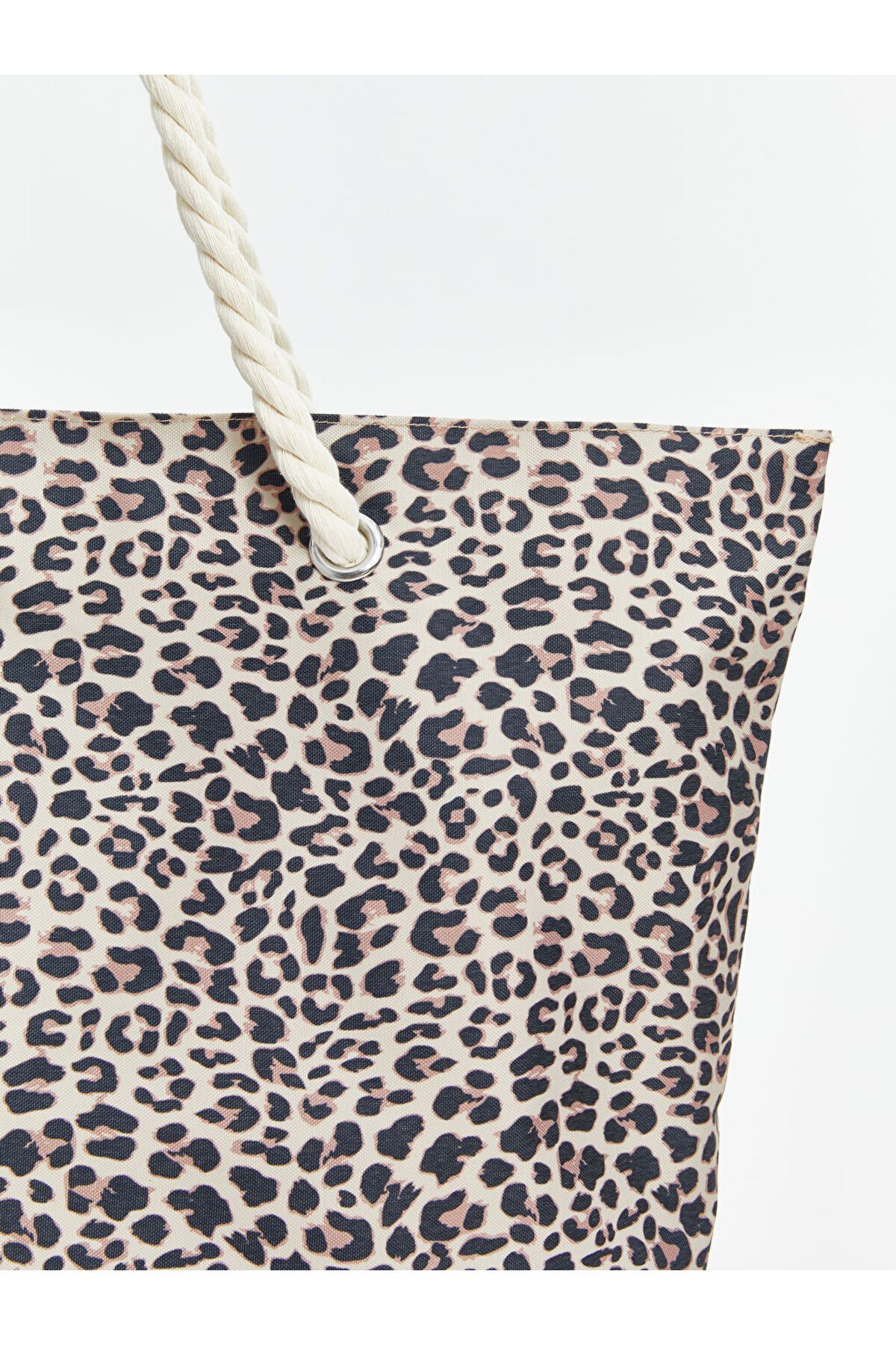 LC Waikiki-Leopard Patterned Women's Beach Bag 3