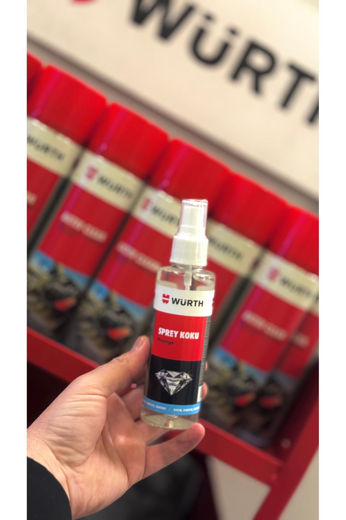 Würth Oto Kokusu Sprey Prestige Beyaz 150ml