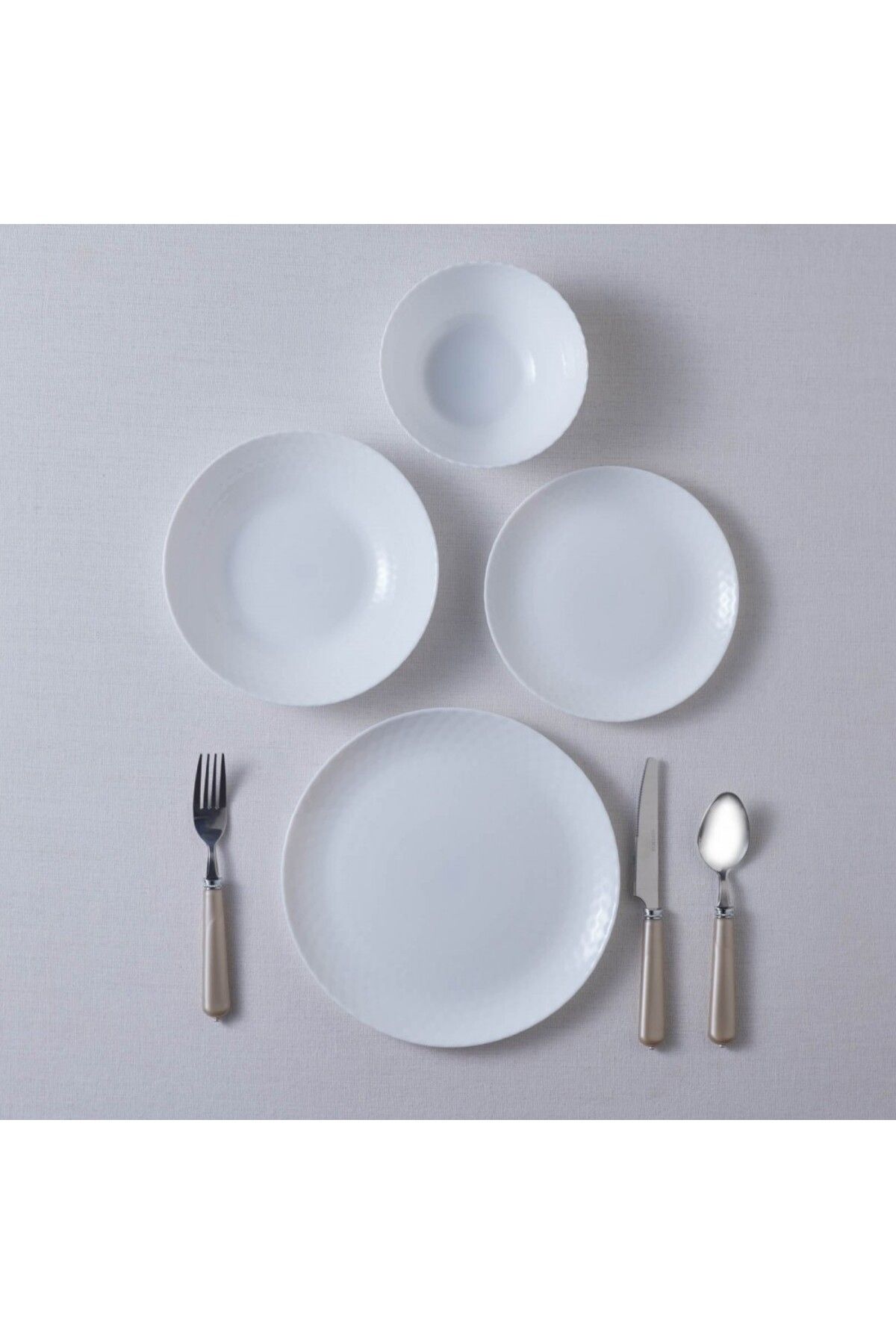 Karaca-White Diamond Opal Tafelservice, 6 Personen, 24-teilig 3