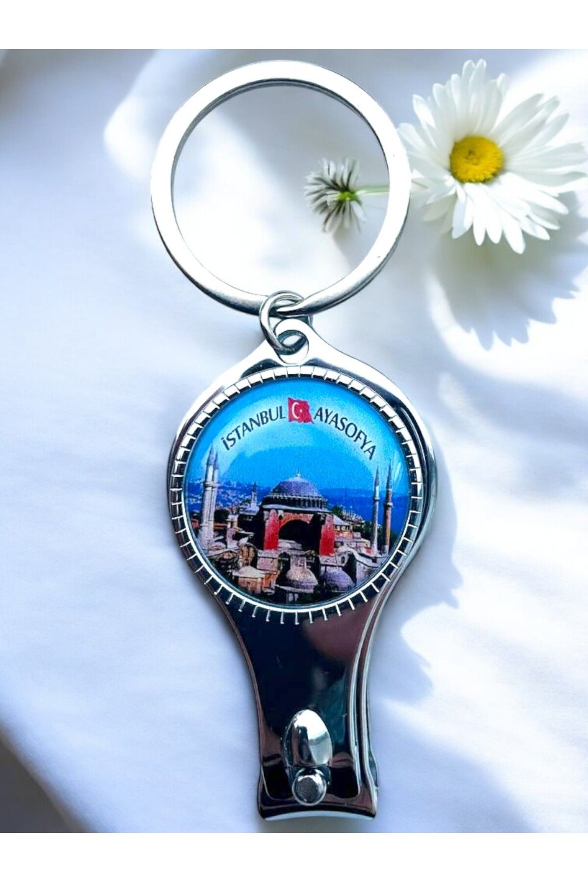 GALATA GIFT-Five Nail Clippers, Keychain, Family Size Scissors with Keychain and Istanbul Sticker 8