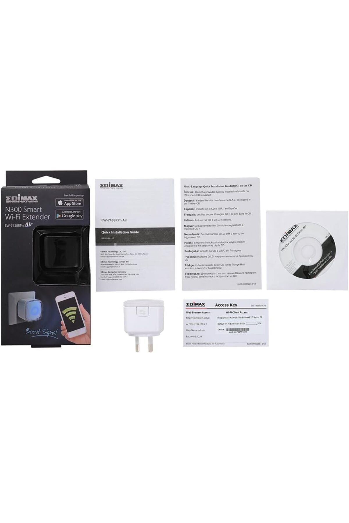 EDIMAX-EW - 7438RPn Smart Air Wi-Fi Extender 3