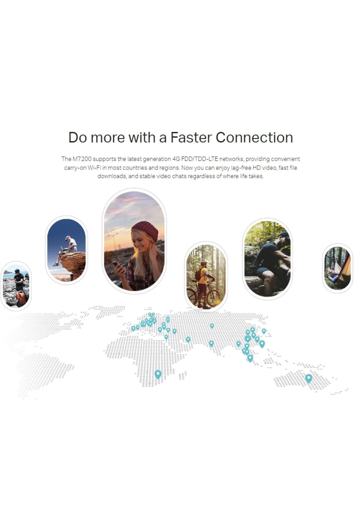 TP-LINK-راوتر TPLINK 4G LTE المحمول M7200 6