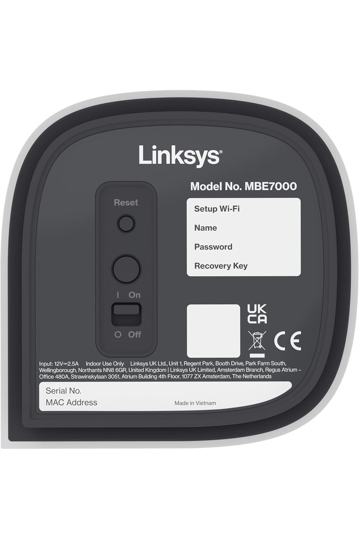 Linksys-نظام Velop Pro 7 Mesh WiFi 7 MBE7002 - جهاز توجيه Cognitive Mesh مع نطاق ثلاثي وسرعة تزيد عن 10 جيجابت في الثانية 6
