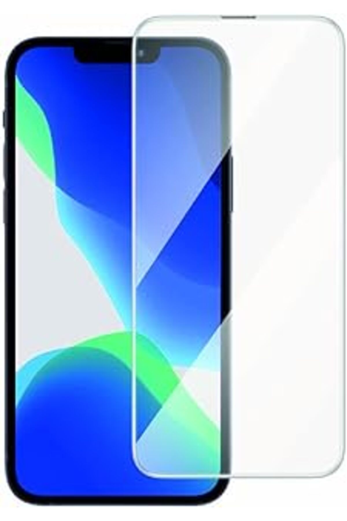 Pazarcan Bause Iphone 13 Pro Max Uyumlu Dust-Proof Toz Geçirmez Temperli Kenarlıksız Full Şeffaf Ekran Koruy