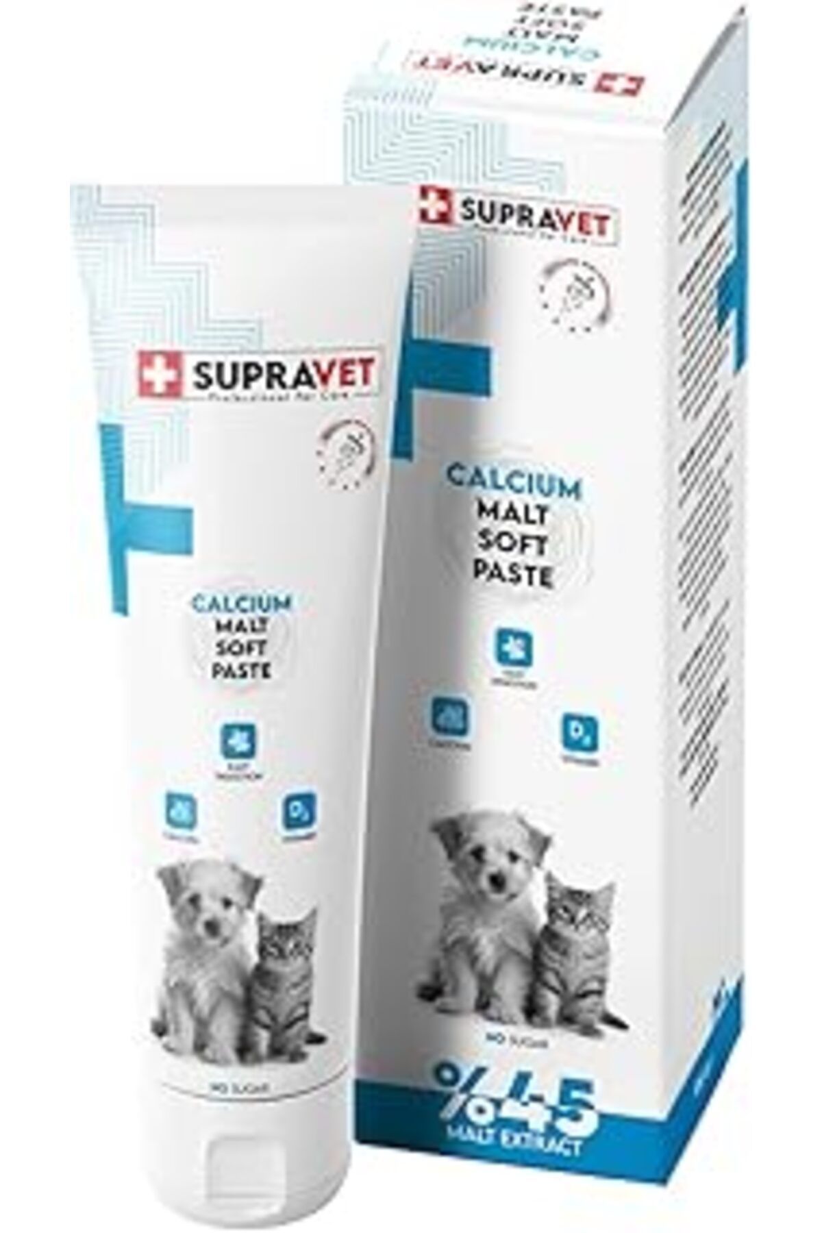 Mu Art Supravet Ve Köpekler İçin Kalsiyum Malt Paste 100 Gr