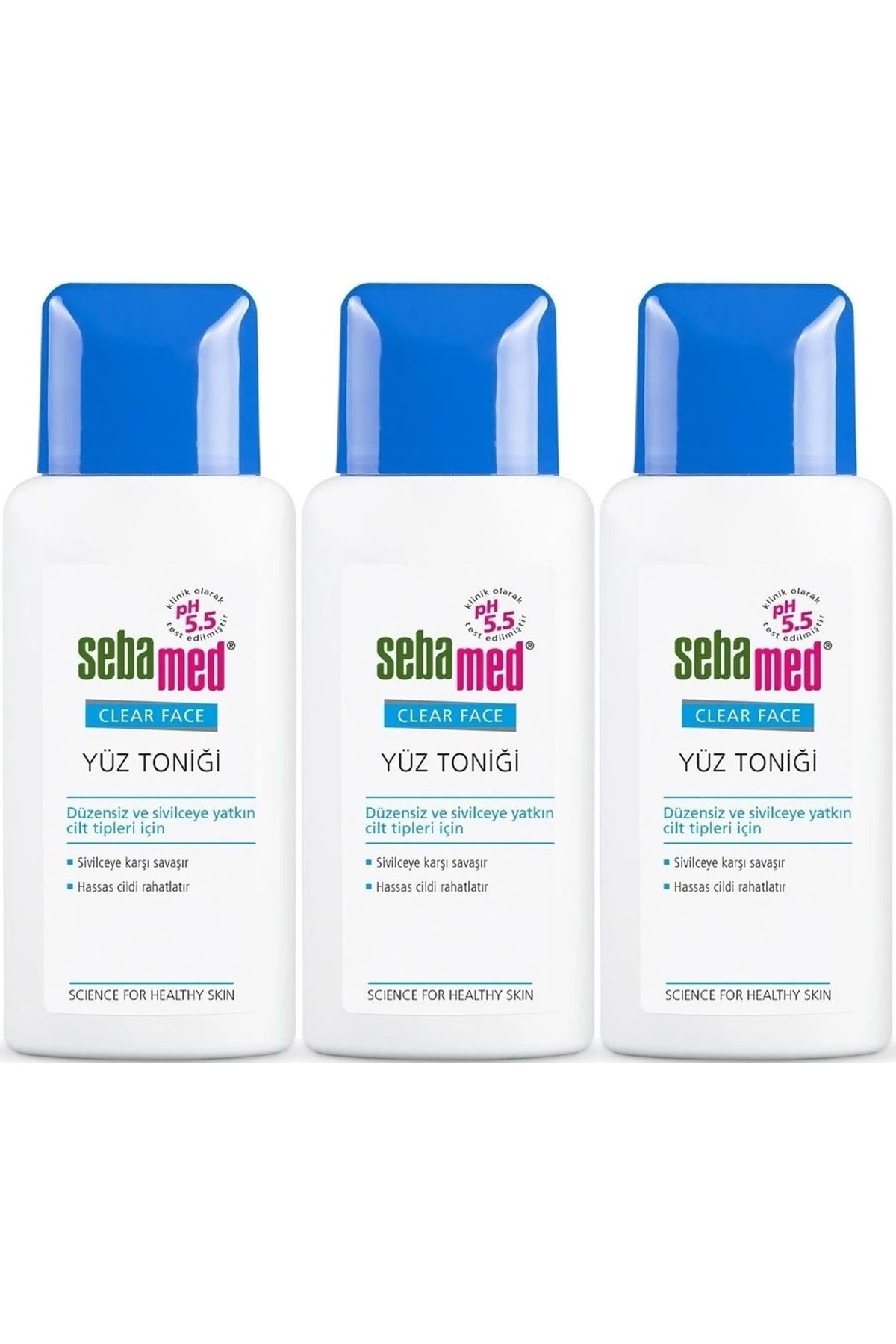 Sebamed Clear Face Temizleyici Yüz Toniği 150ML (3 Lü Set)