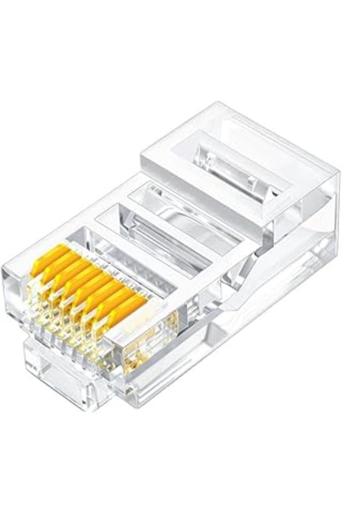 Pazarcan Primex Plus Px-Cat460 Cat6 Jak, Rj45 Konnektör, Cat6 100 Lü Paket