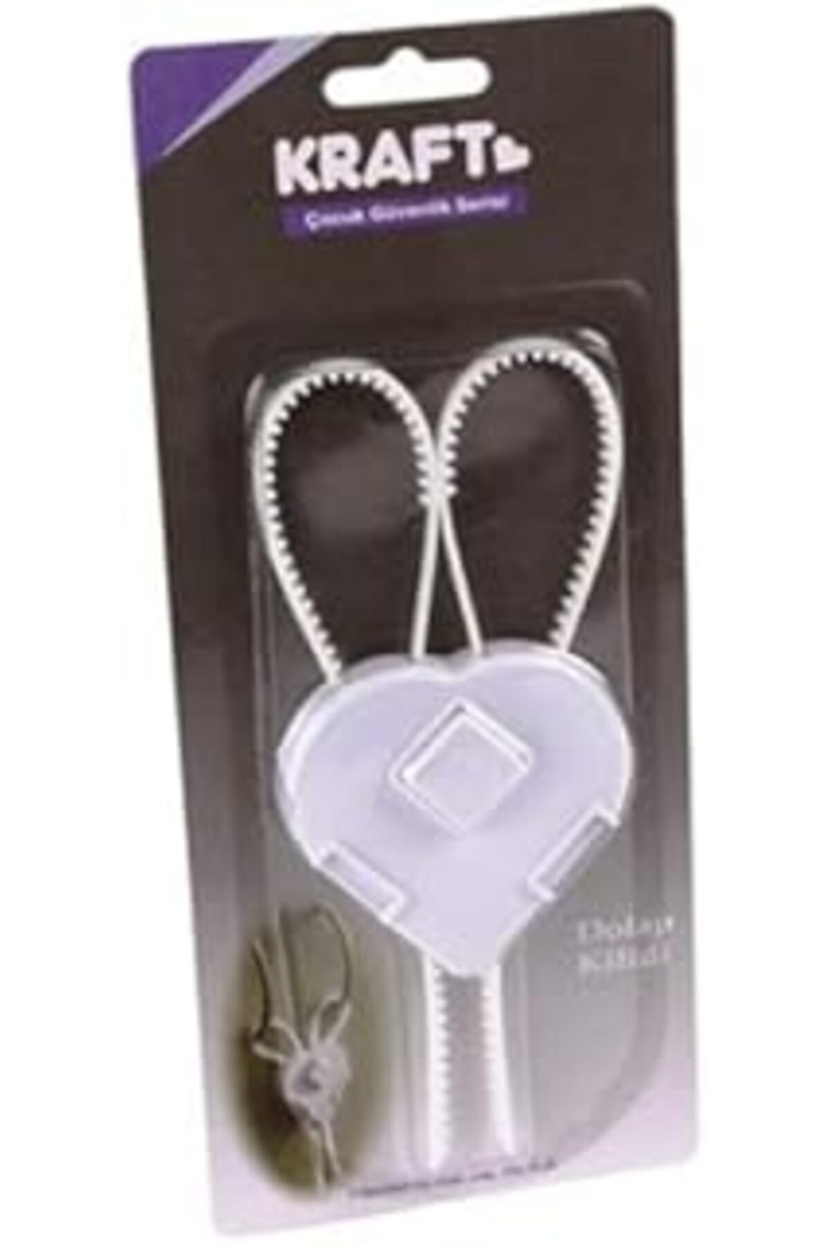 NexGen Kraft Dg Pt-2886 Dolap Kilidi Askılı, Beyaz