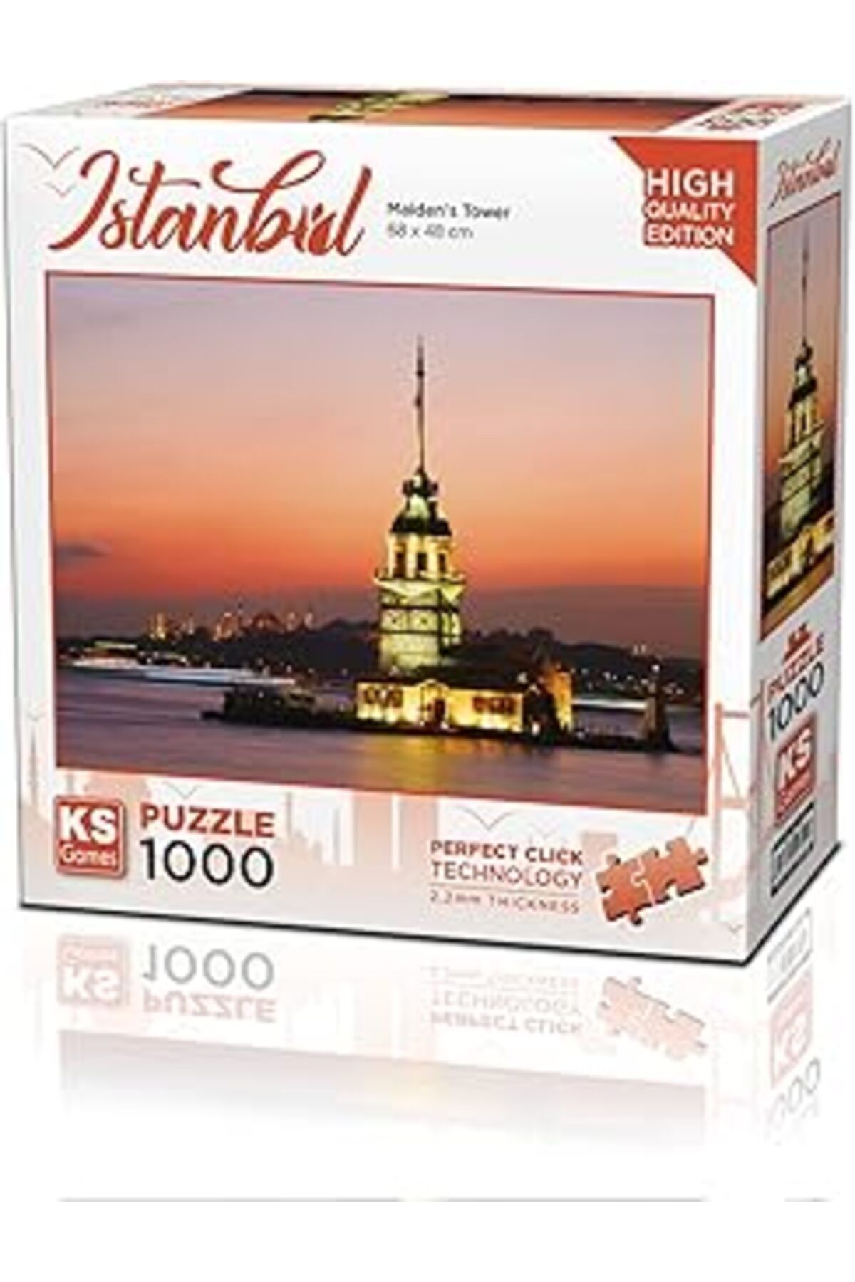 shop Ks Games 1000 Parça Kız Kulesi Ve Gün Imı