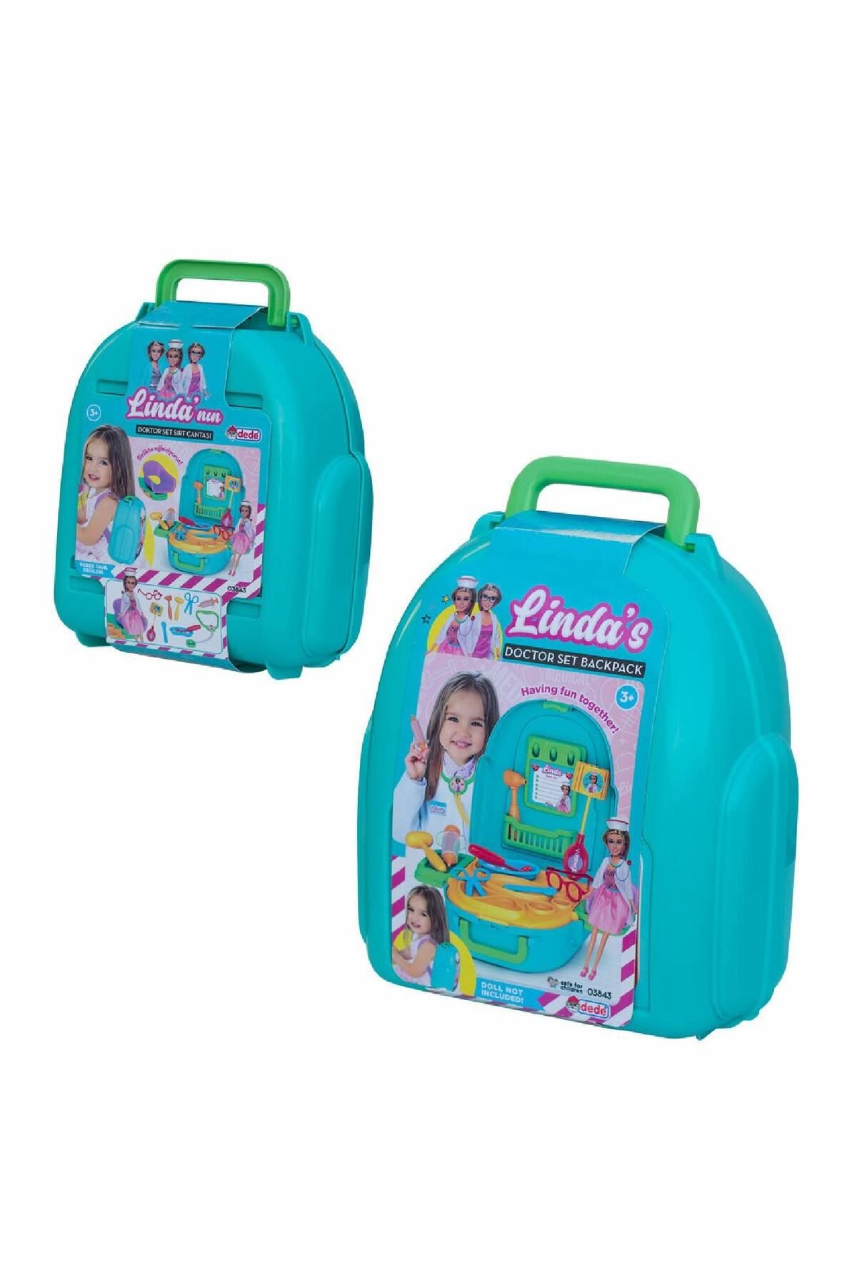 DEDE 03843 LINDA'NIN DOKTOR SET SIRT CANTASI